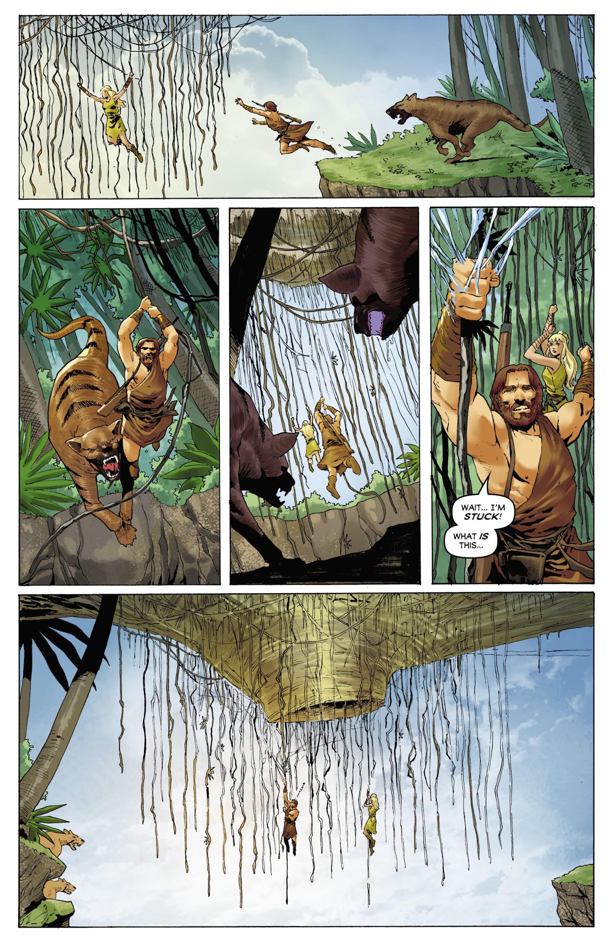 Read online The Land That Time Forgot: Fearless comic -  Issue #1 - 8