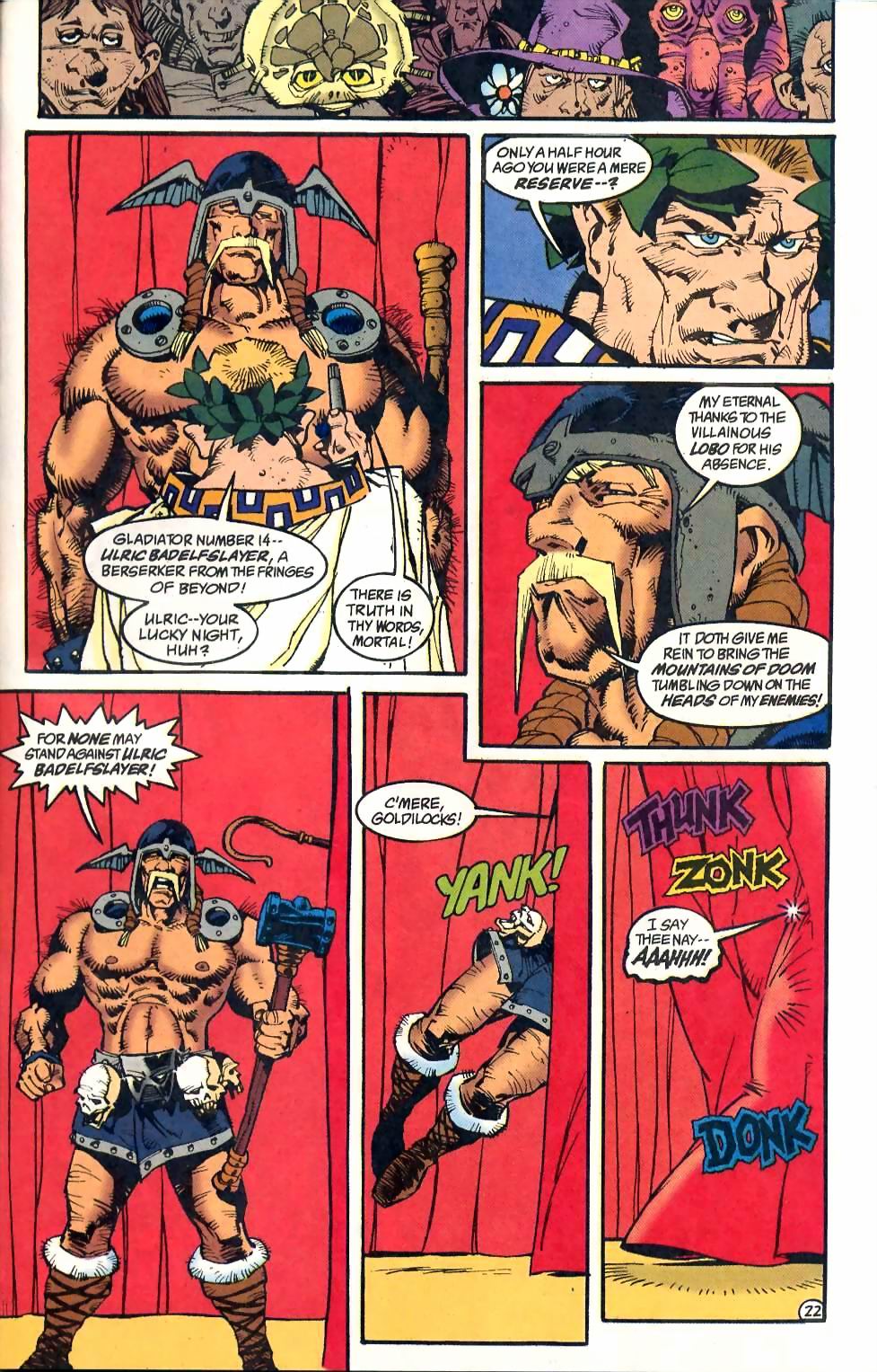 Read online Lobo: Unamerican Gladiators comic -  Issue #1 - 23