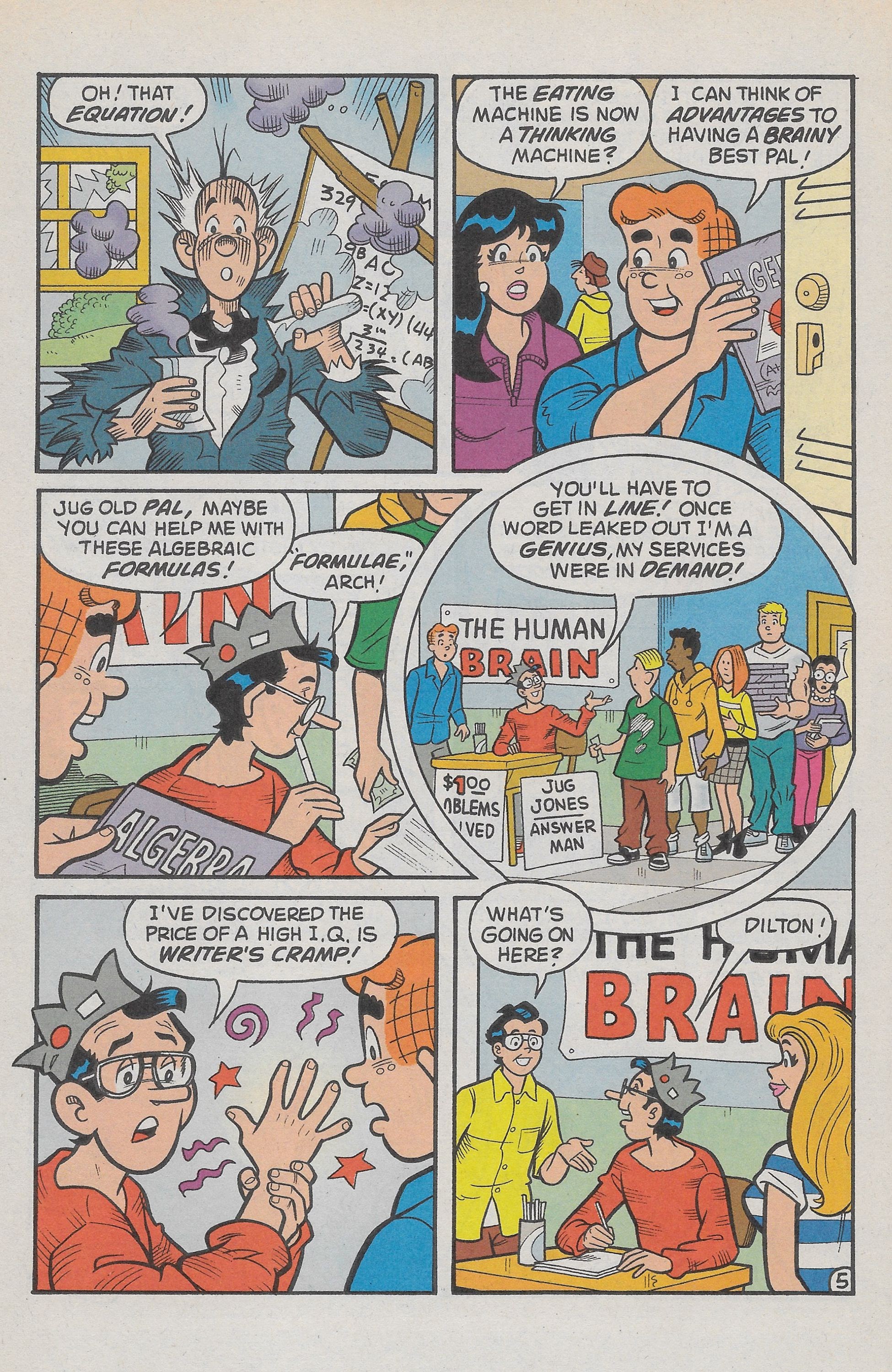 Read online Archie's Pal Jughead Comics comic -  Issue #107 - 7