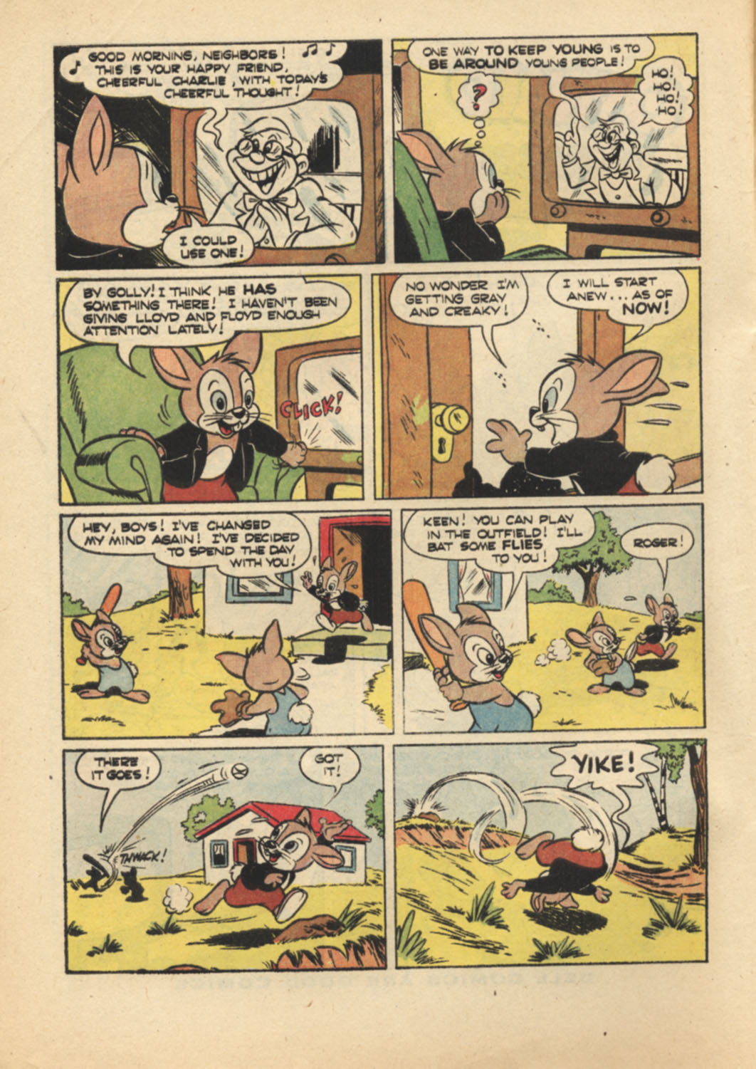 Read online Four Color Comics comic -  Issue #593 - 4