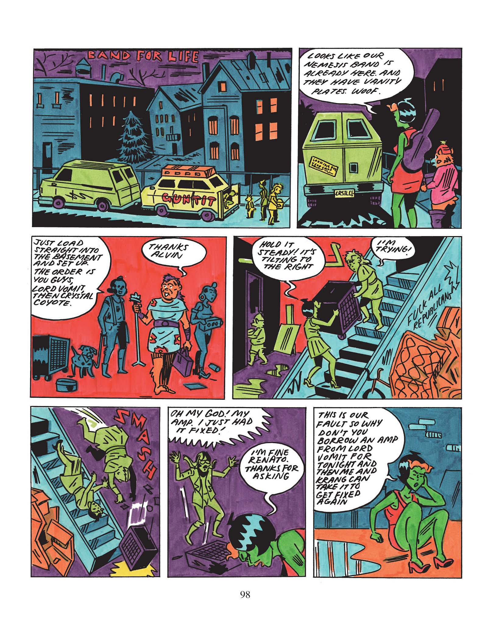 Read online Band for Life comic -  Issue # TPB (Part 1) - 99