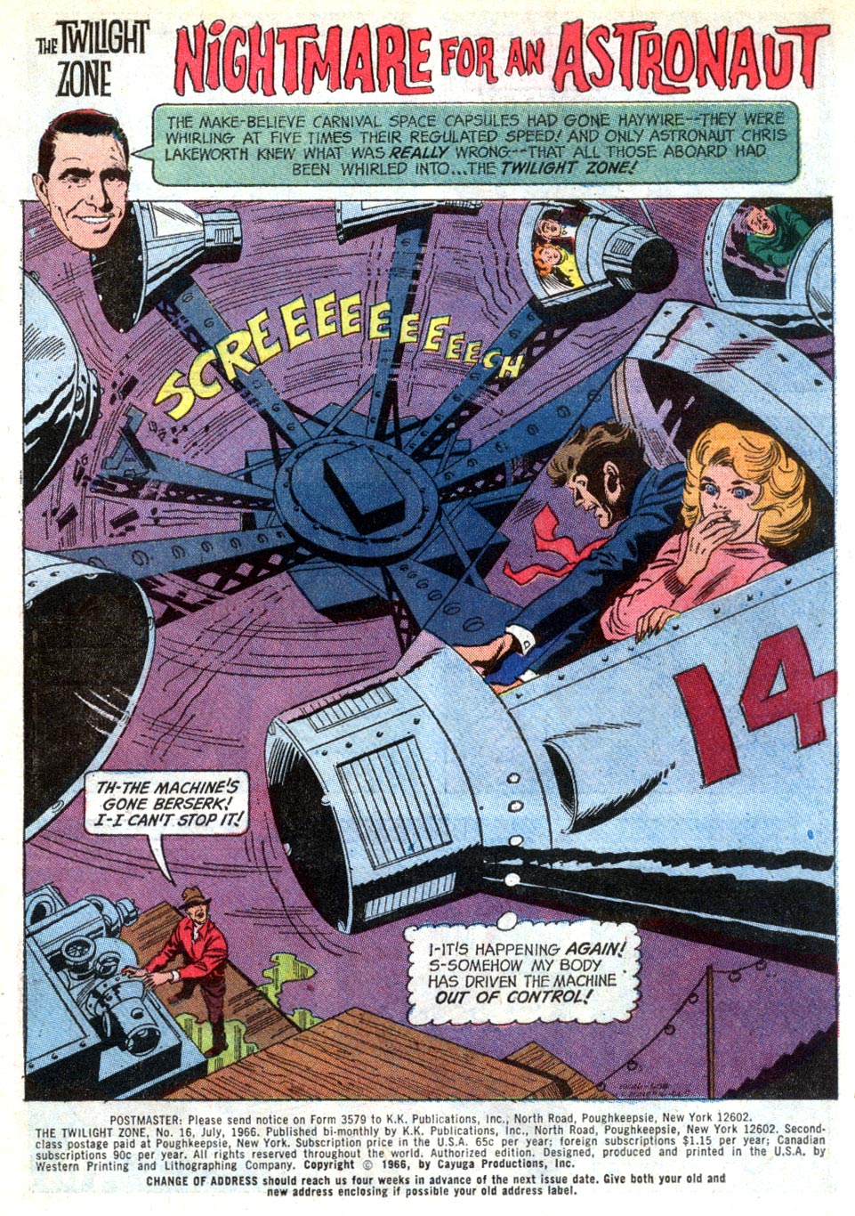 Read online The Twilight Zone (1962) comic -  Issue #16 - 3