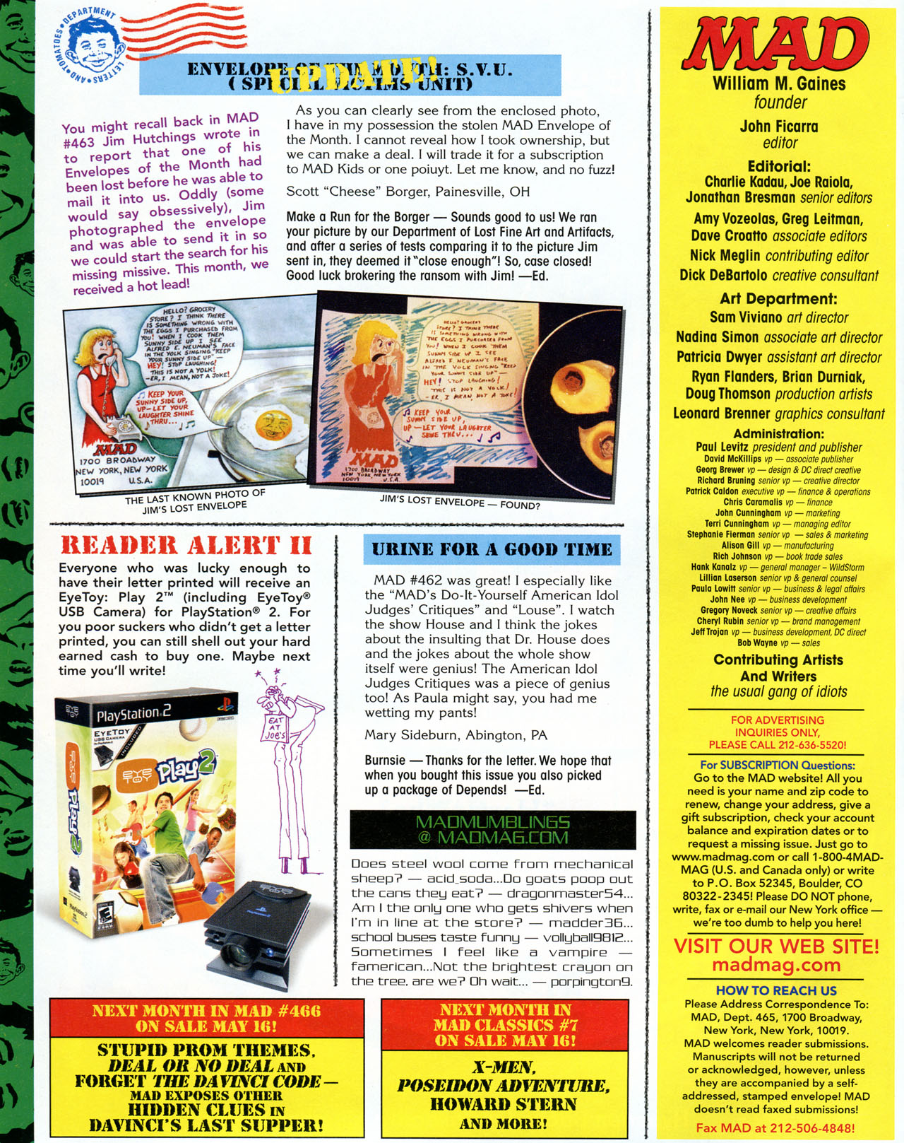 Read online MAD comic -  Issue #465 - 5