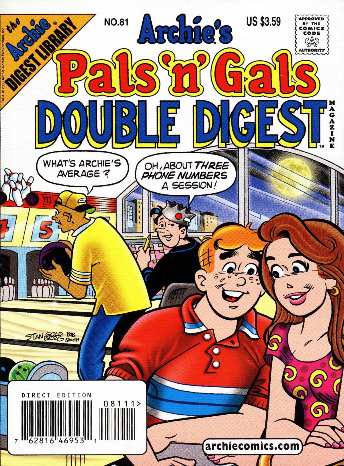 Archie's Pals 'n' Gals Double Digest Magazine issue 81 - Page 1