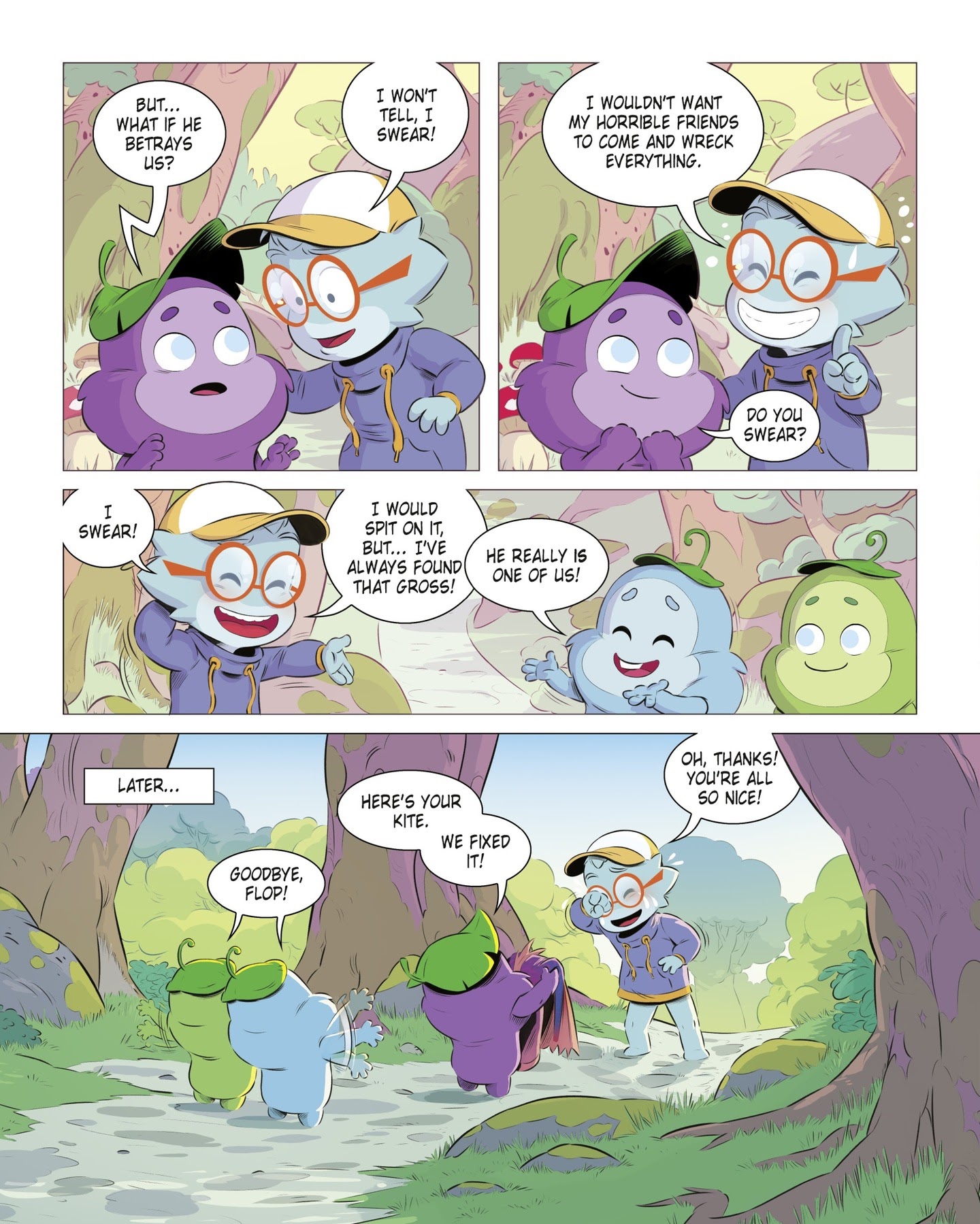 Read online The School for Little Monsters: It's Tough Being Flop comic -  Issue # TPB - 100