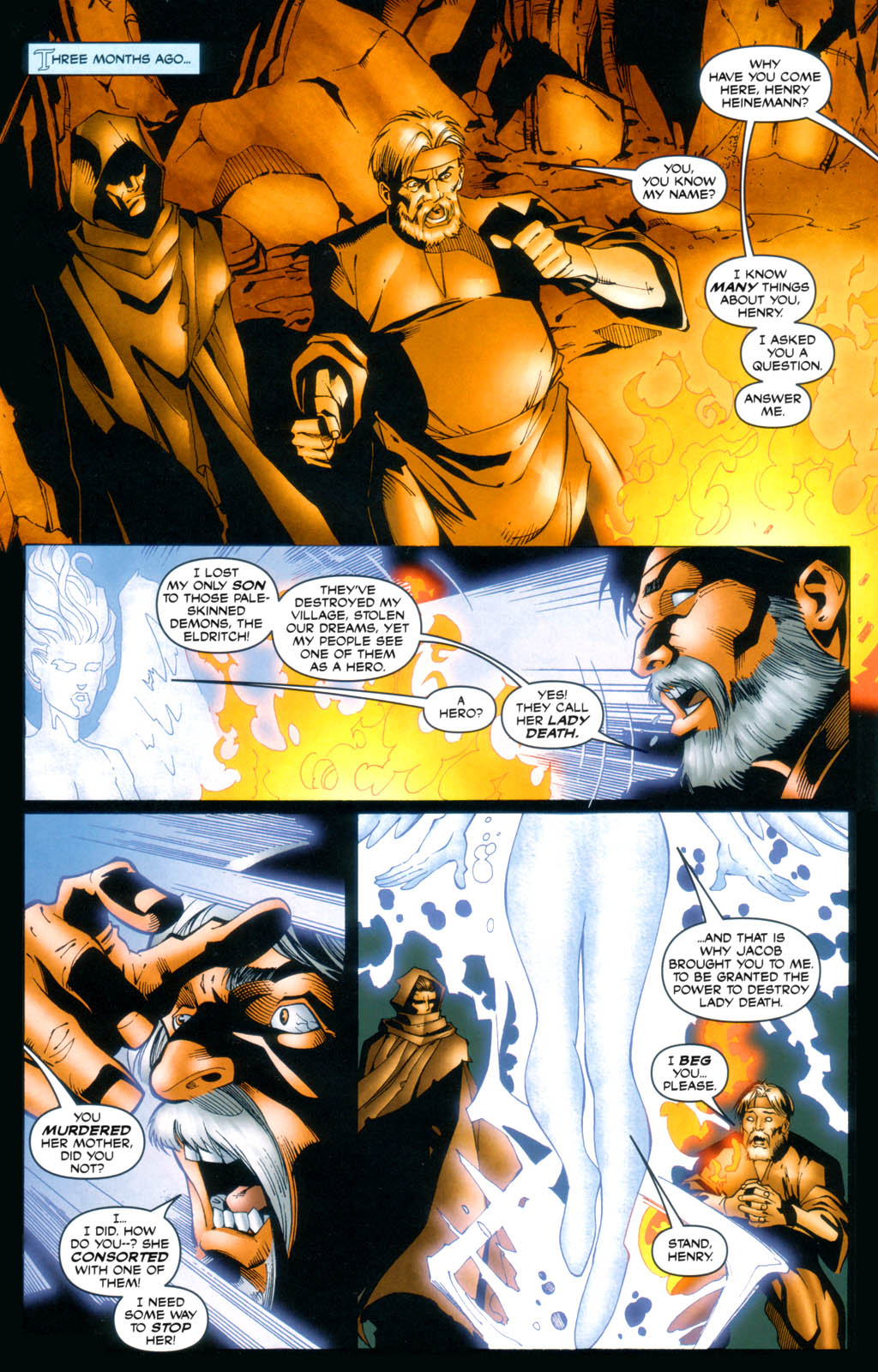 Read online Brian Pulido's Medieval Lady Death comic -  Issue #2 - 4