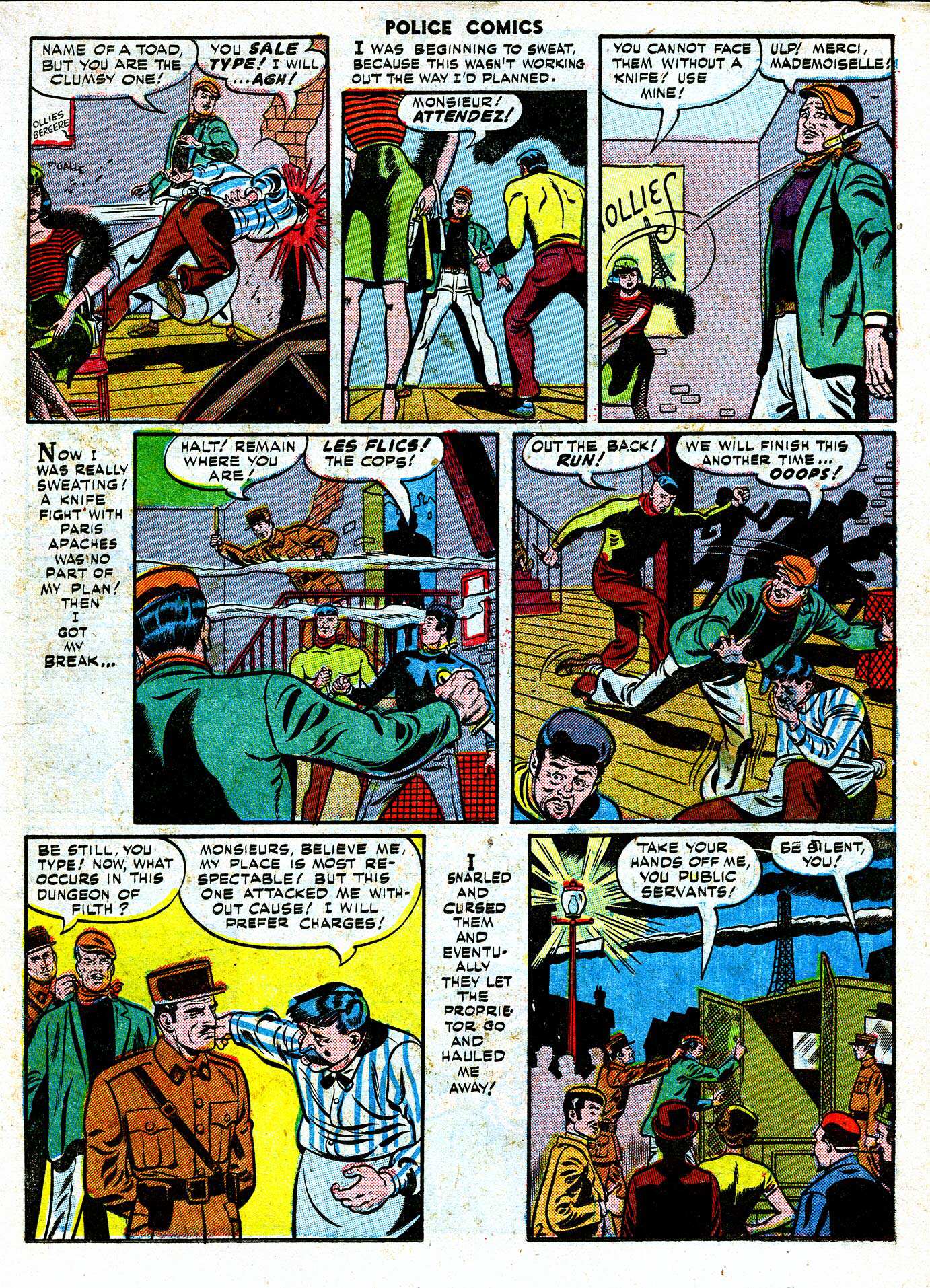 Read online Police Comics comic -  Issue #111 - 18