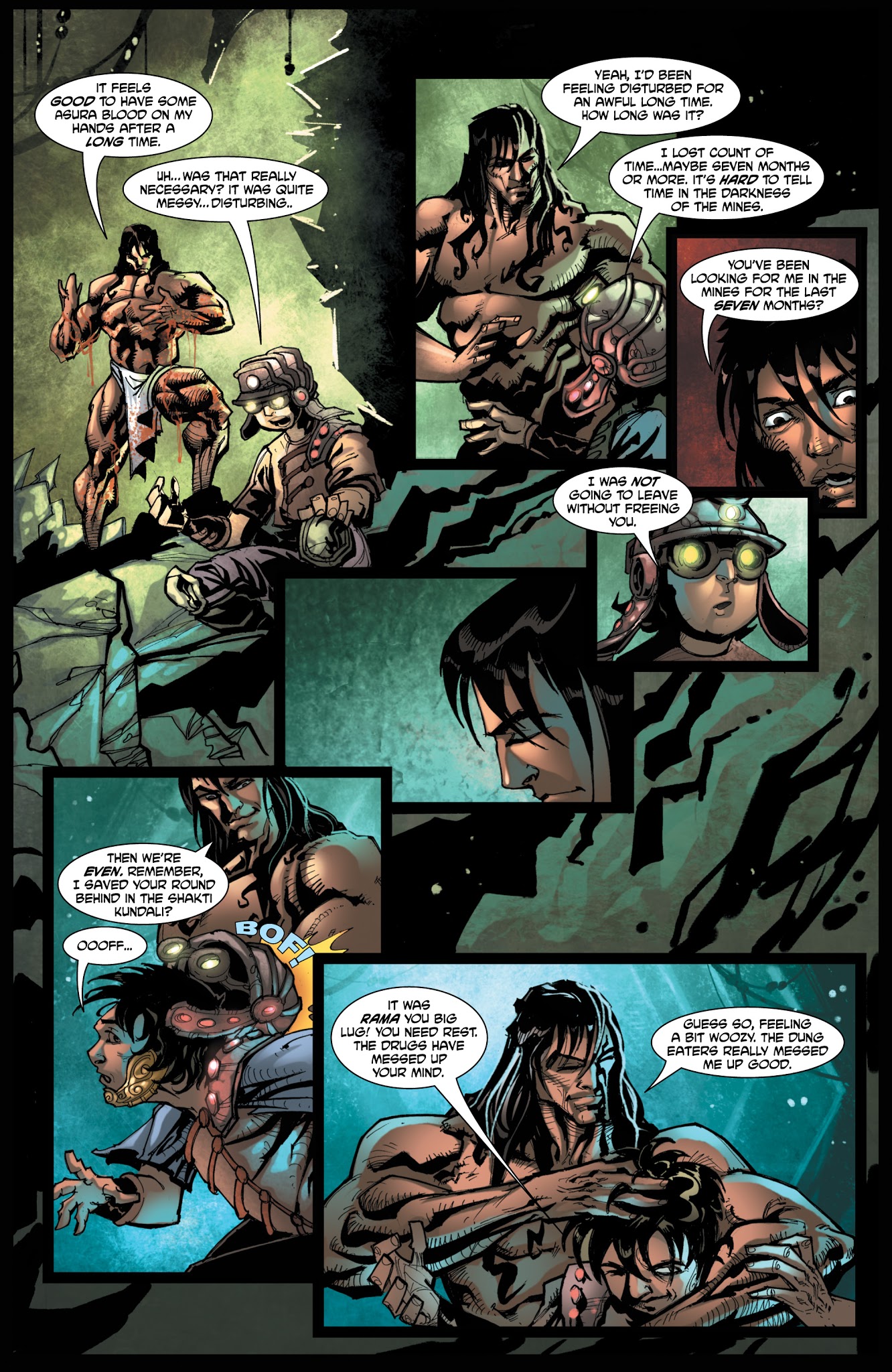 Read online Ramayan 3392 A.D. comic -  Issue #7 - 18