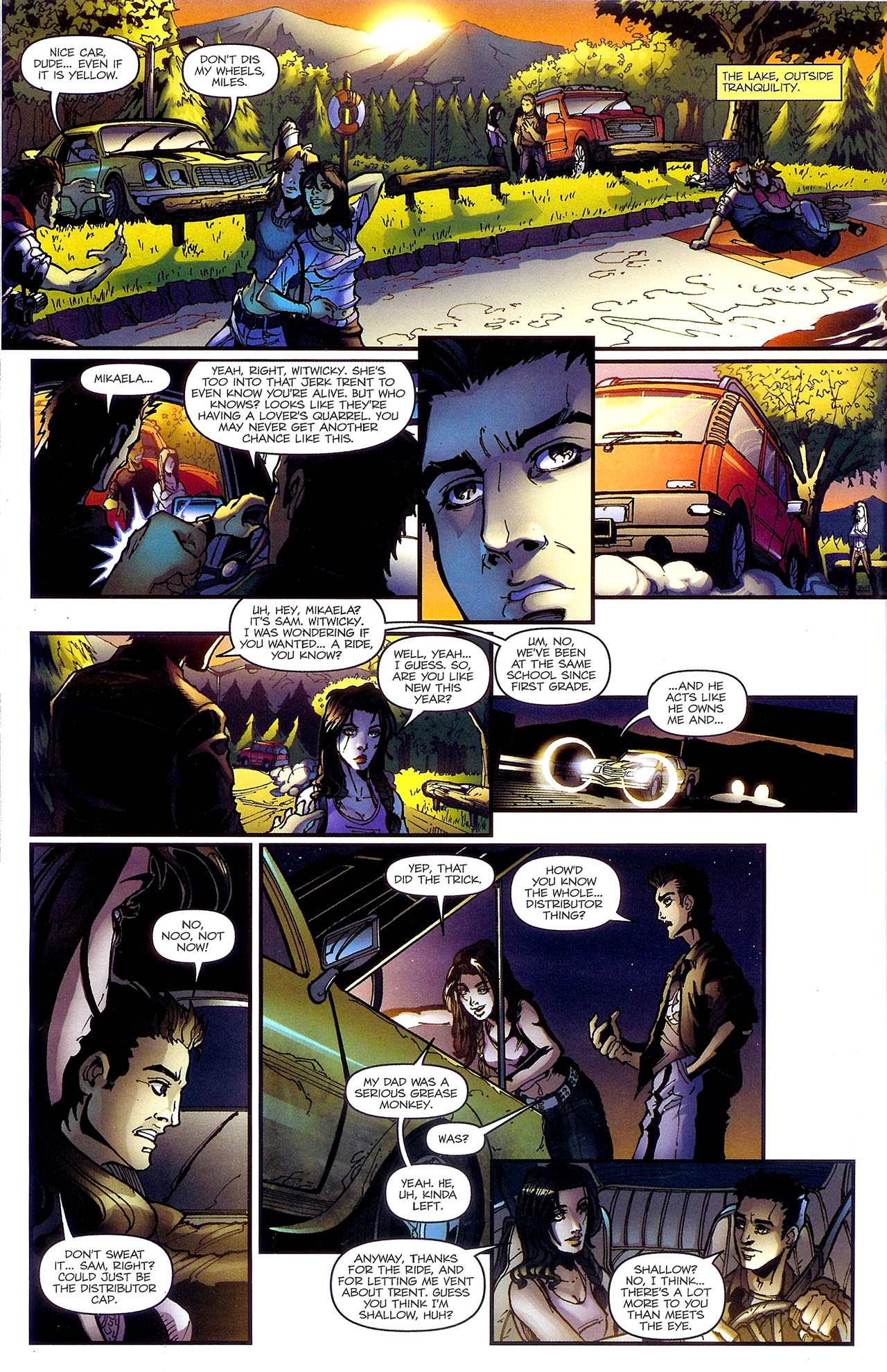 Read online Transformers: The Movie Adaptation comic -  Issue #1 - 14