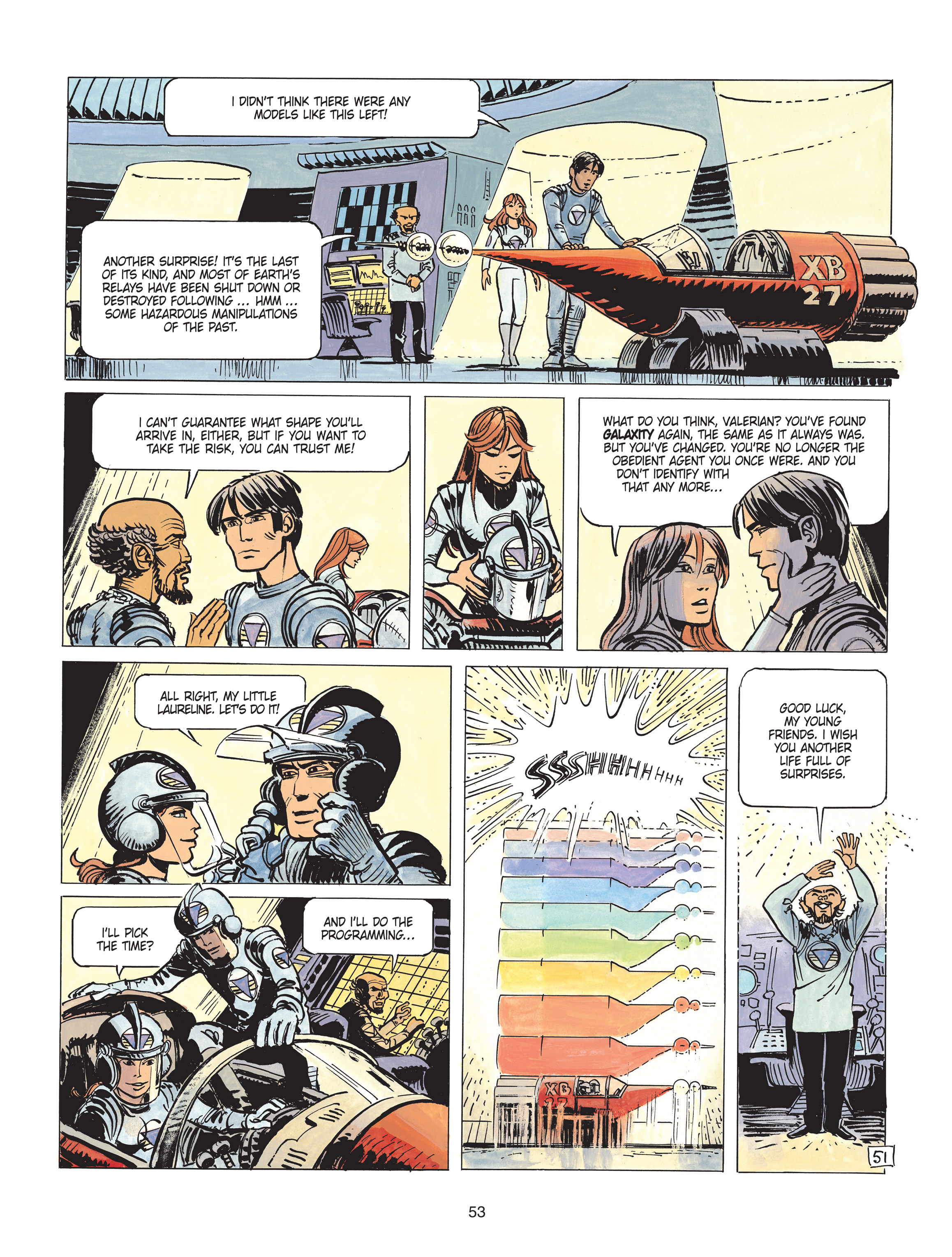 Read online Valerian and Laureline comic -  Issue #21 - 54