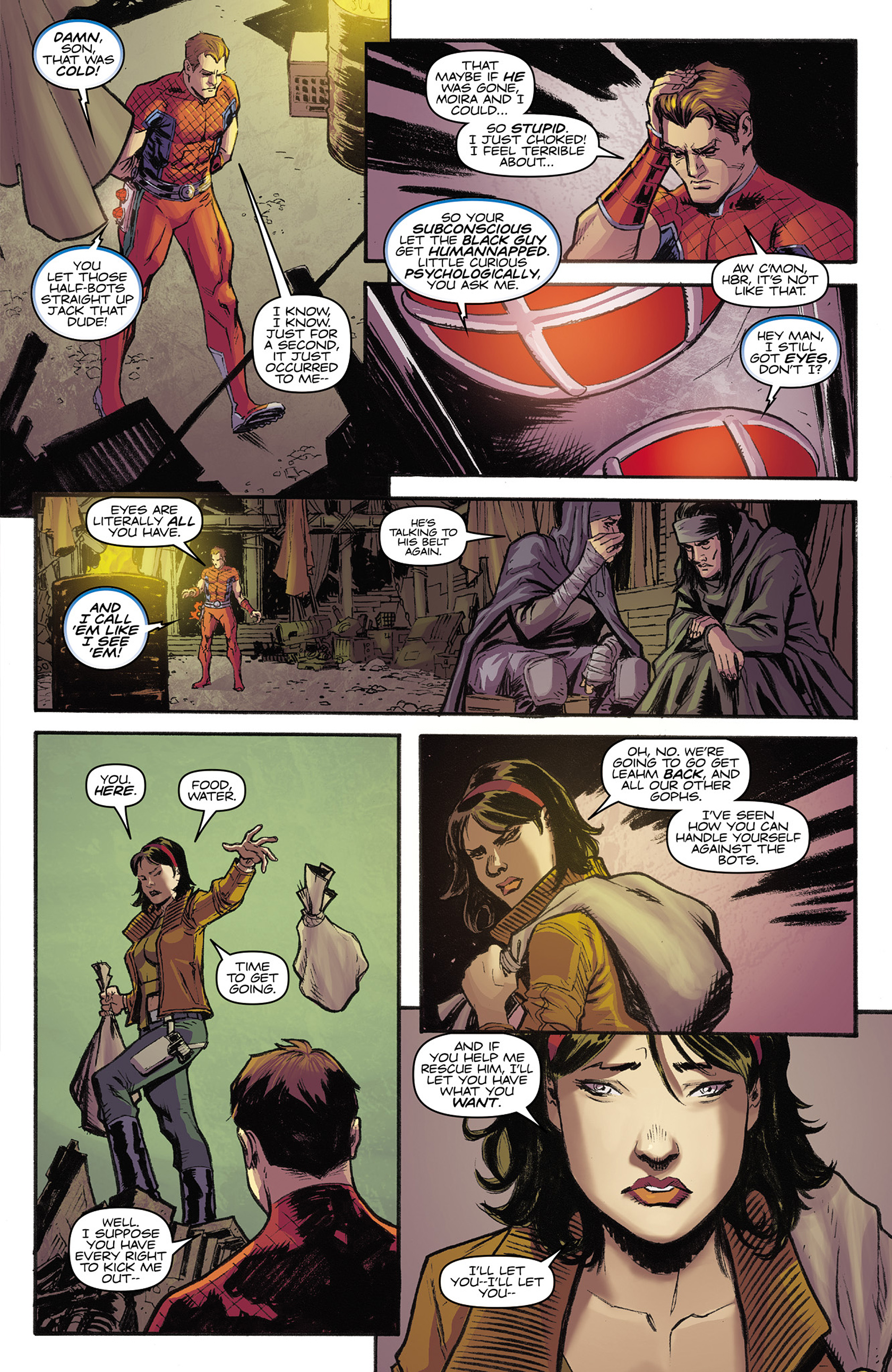 Read online Magnus Robot Fighter (2014) comic -  Issue #5 - 22