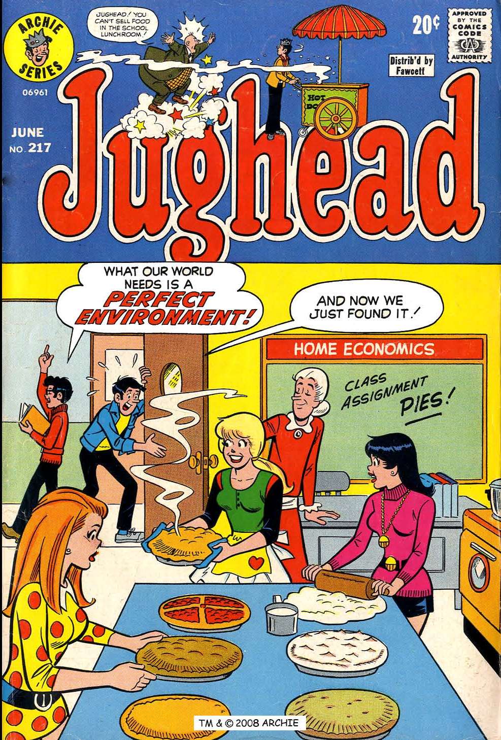Read online Jughead (1965) comic -  Issue #217 - 1