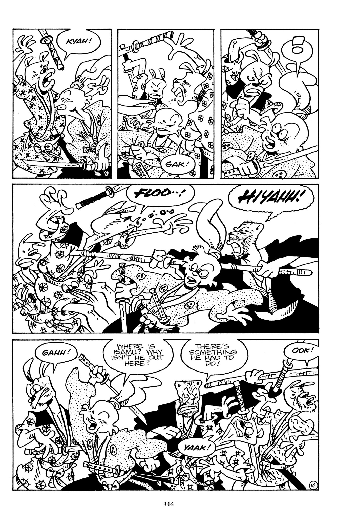 Read online The Usagi Yojimbo Saga comic -  Issue # TPB 6 - 344