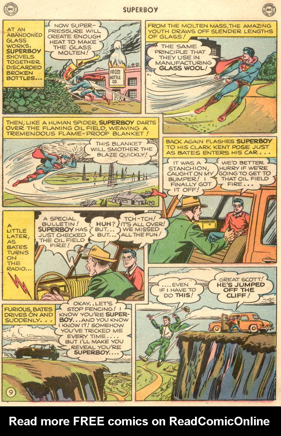 Read online Superboy (1949) comic -  Issue #7 - 40
