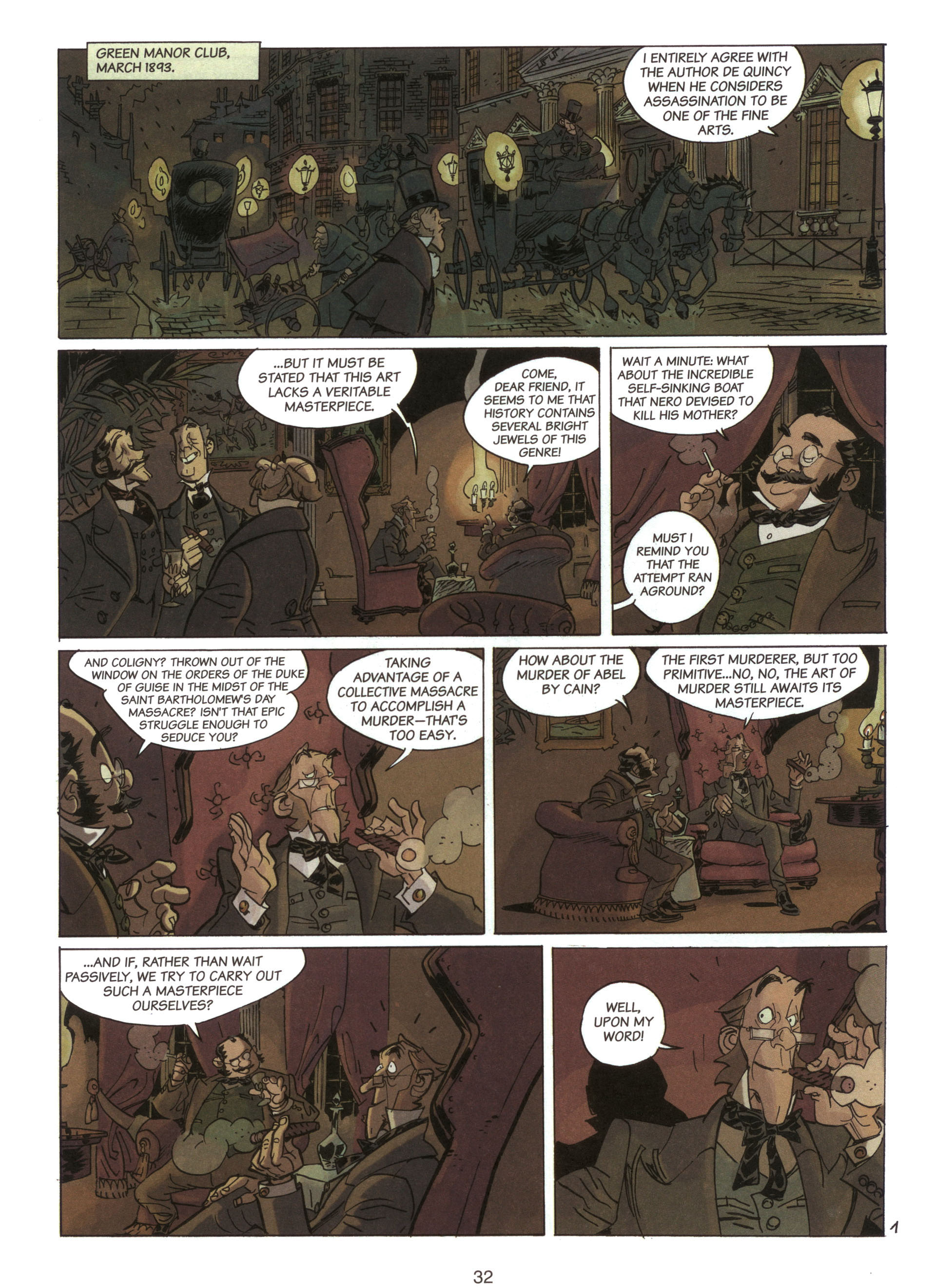 Read online Green Manor comic -  Issue #1 - 32