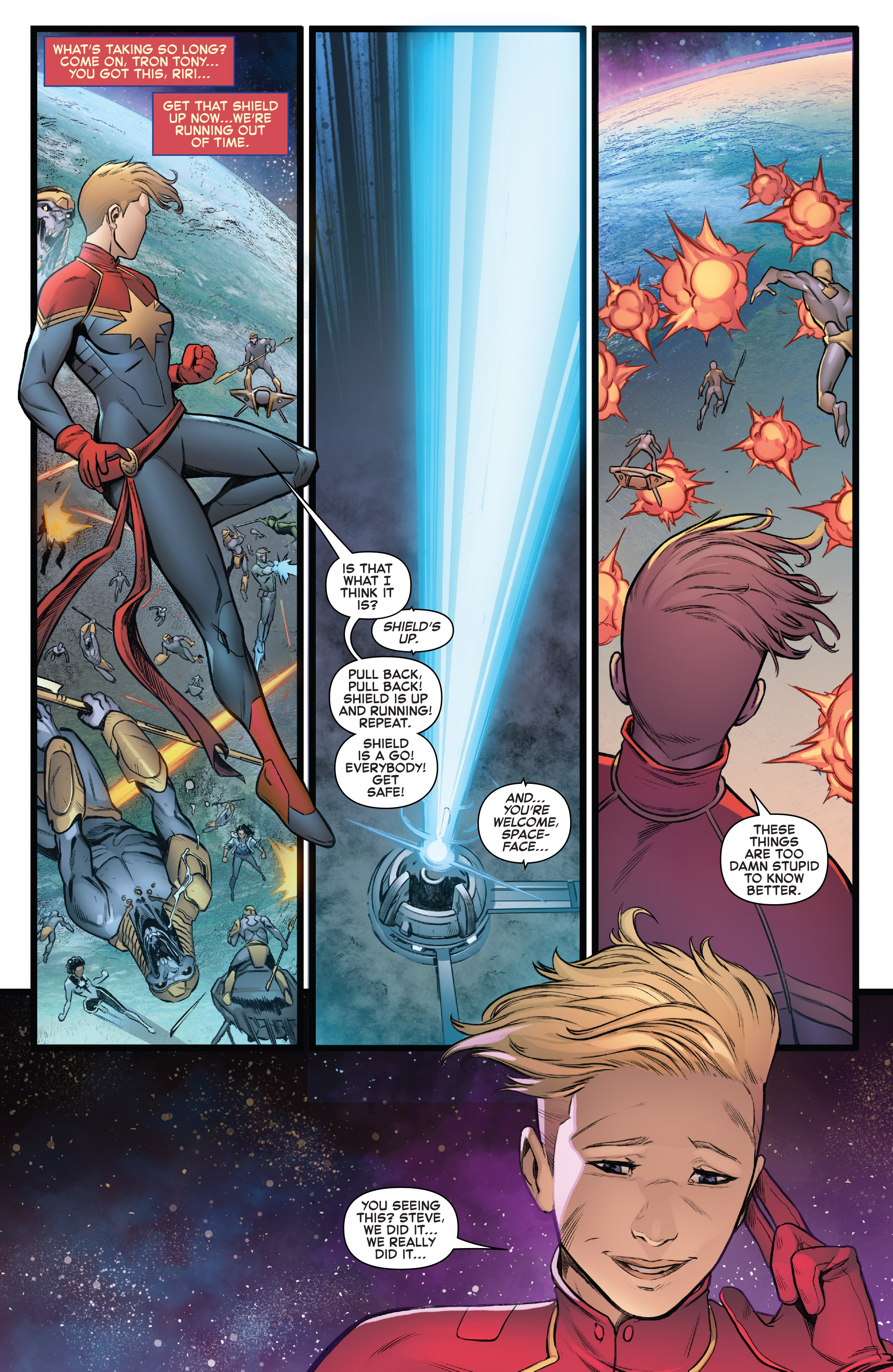 Read online The Mighty Captain Marvel comic -  Issue #5 - 18