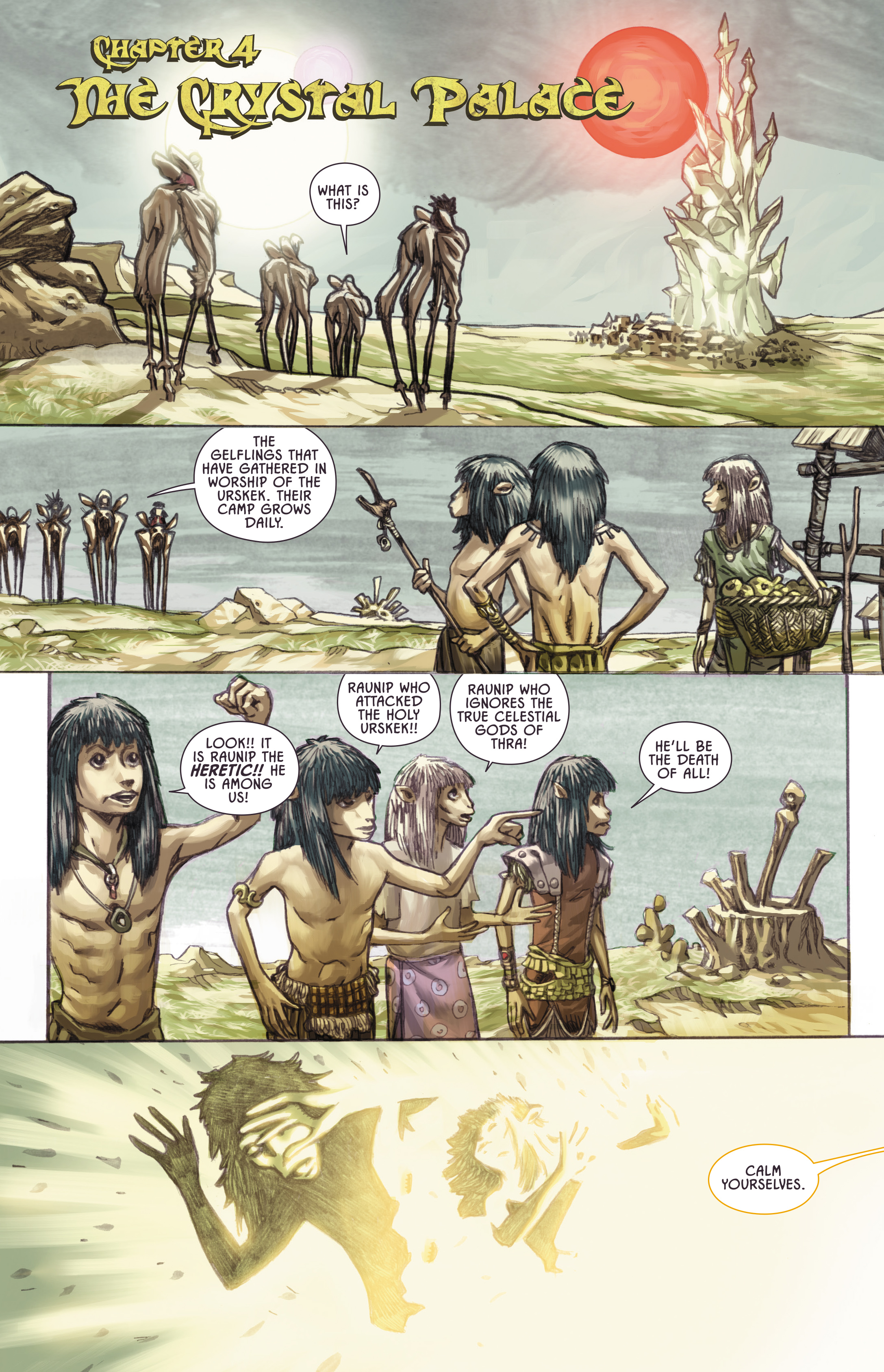 Read online The Dark Crystal: Creation Myths comic -  Issue # TPB 2 - 34