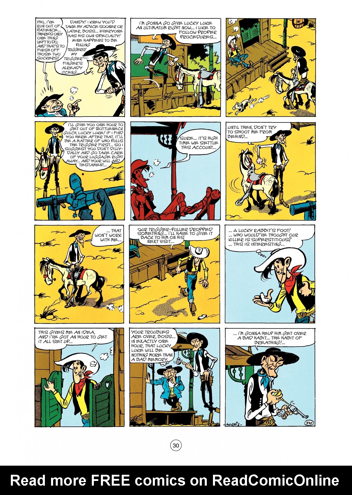 Read online A Lucky Luke Adventure comic -  Issue #40 - 30