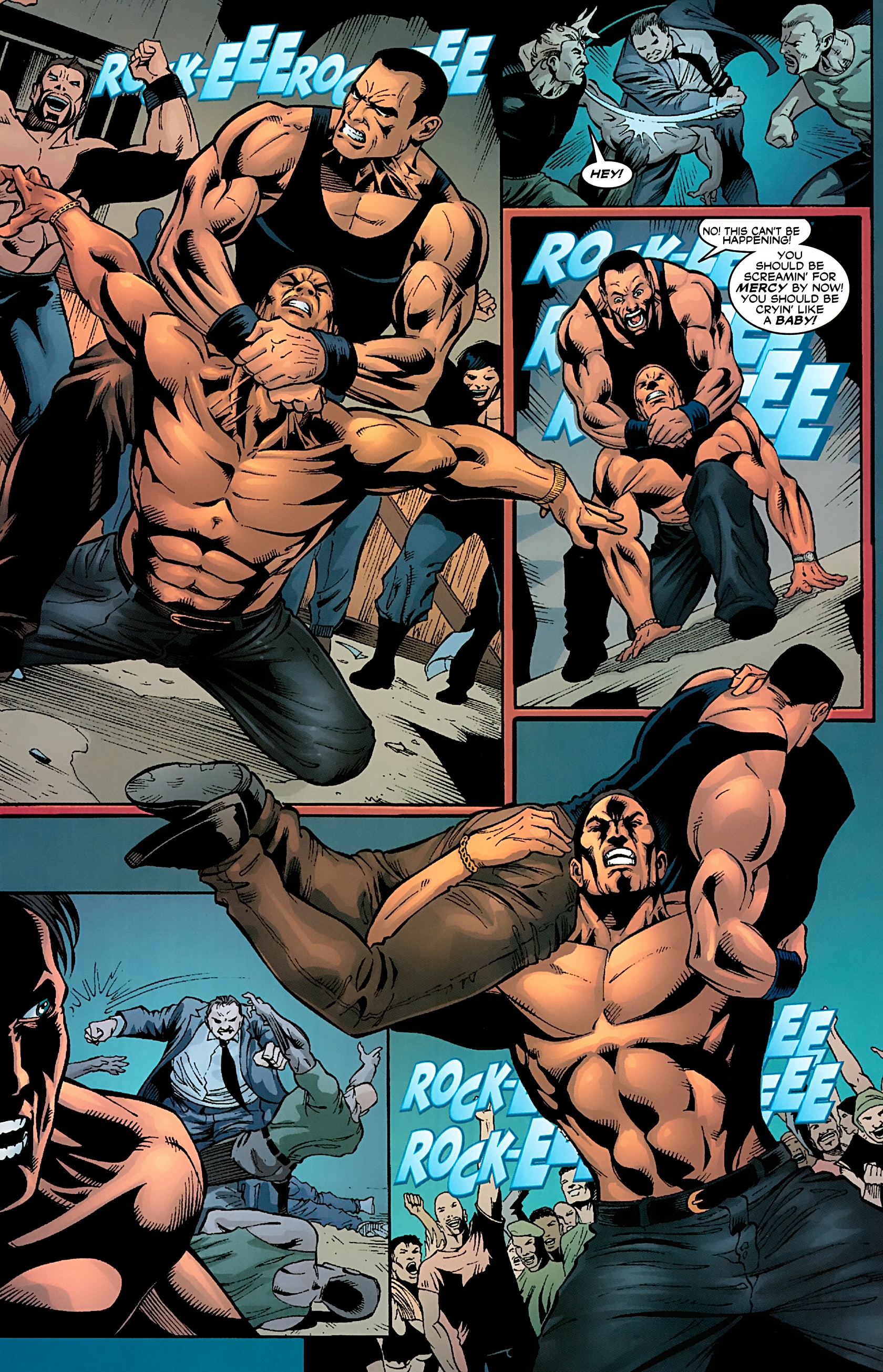 Read online The Rock comic -  Issue # Full - 19