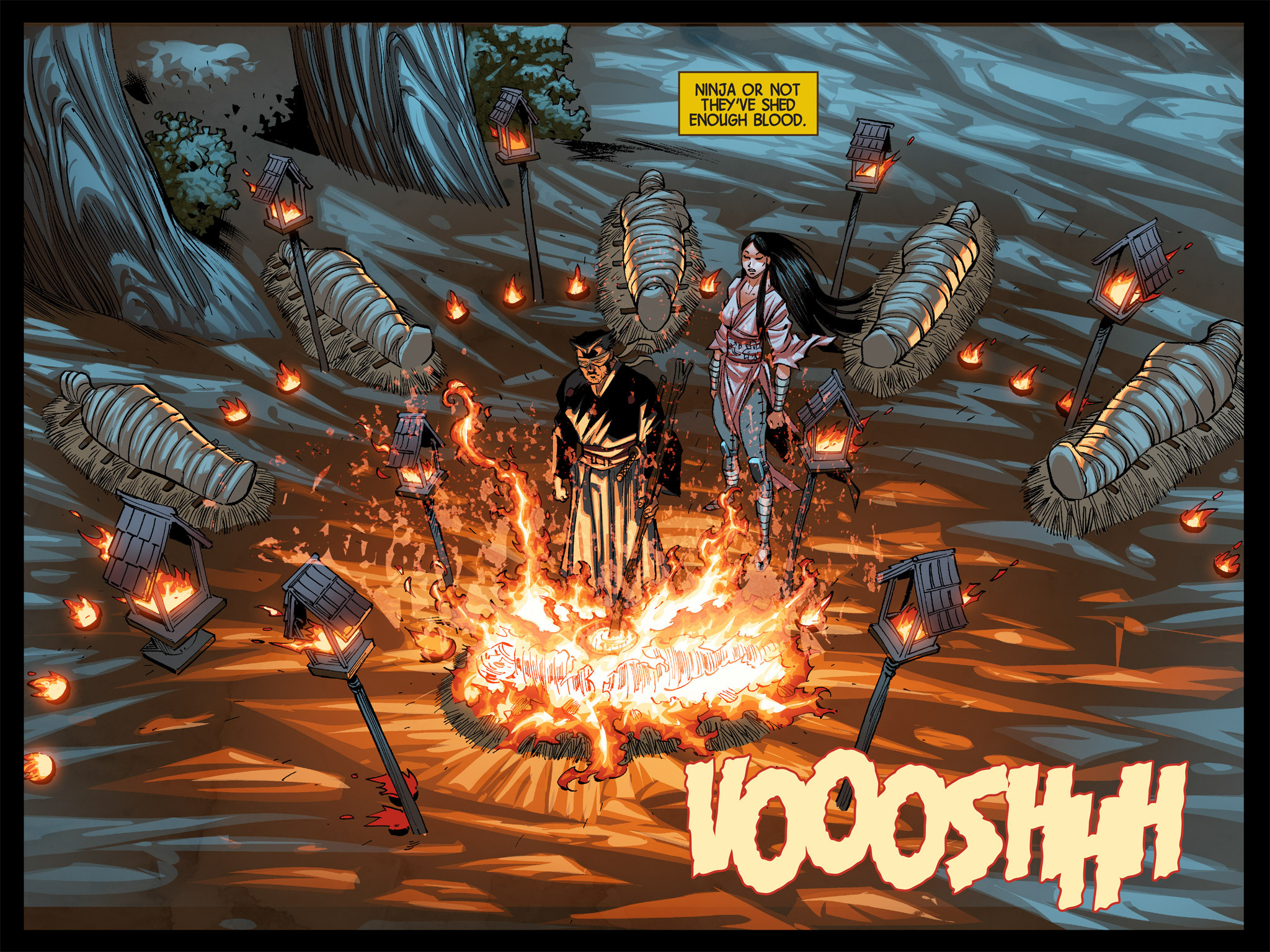 Read online Wolverine: Japan's Most Wanted comic -  Issue #12 - 17