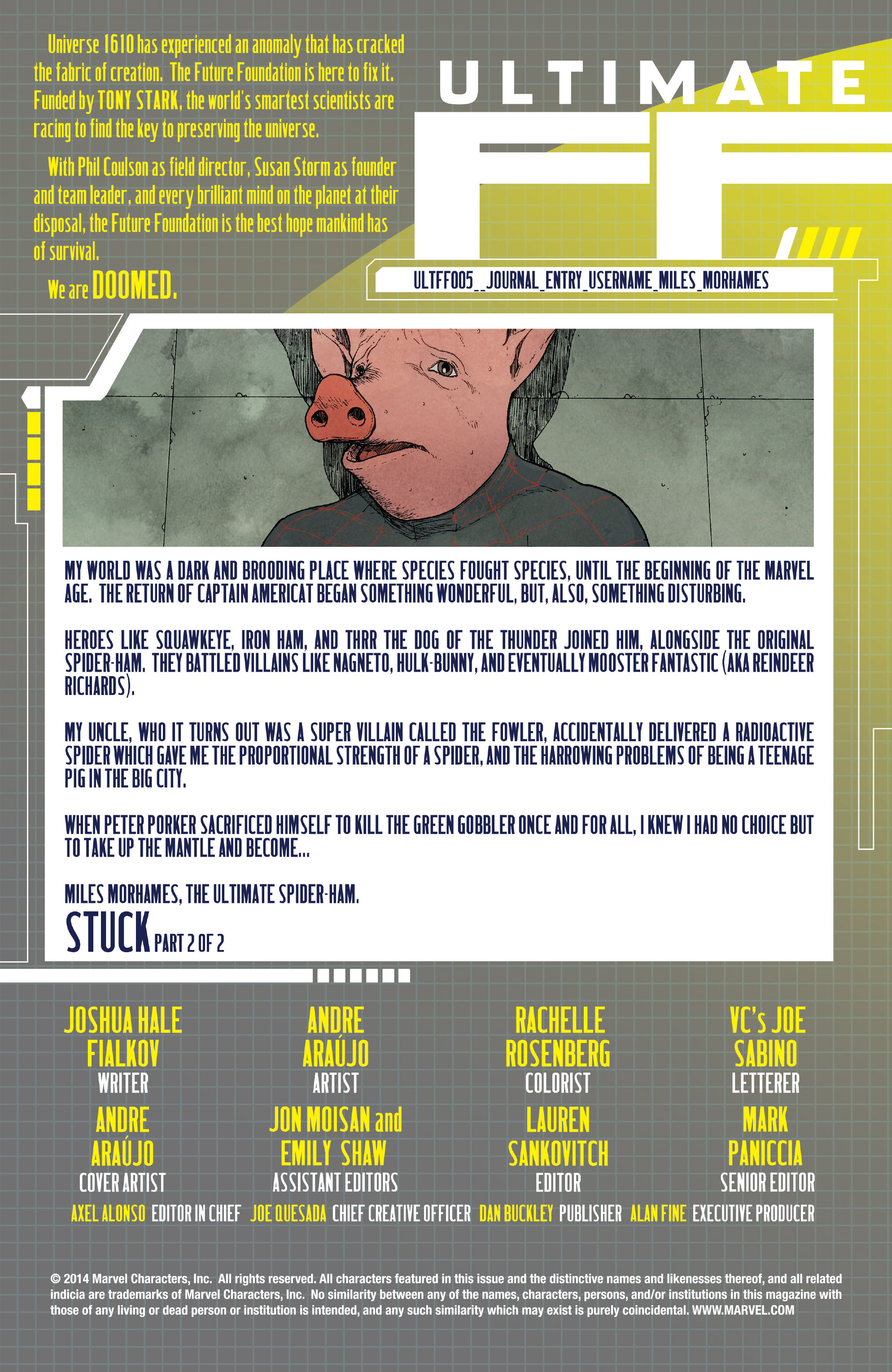 Read online Ultimate FF comic -  Issue #5 - 2