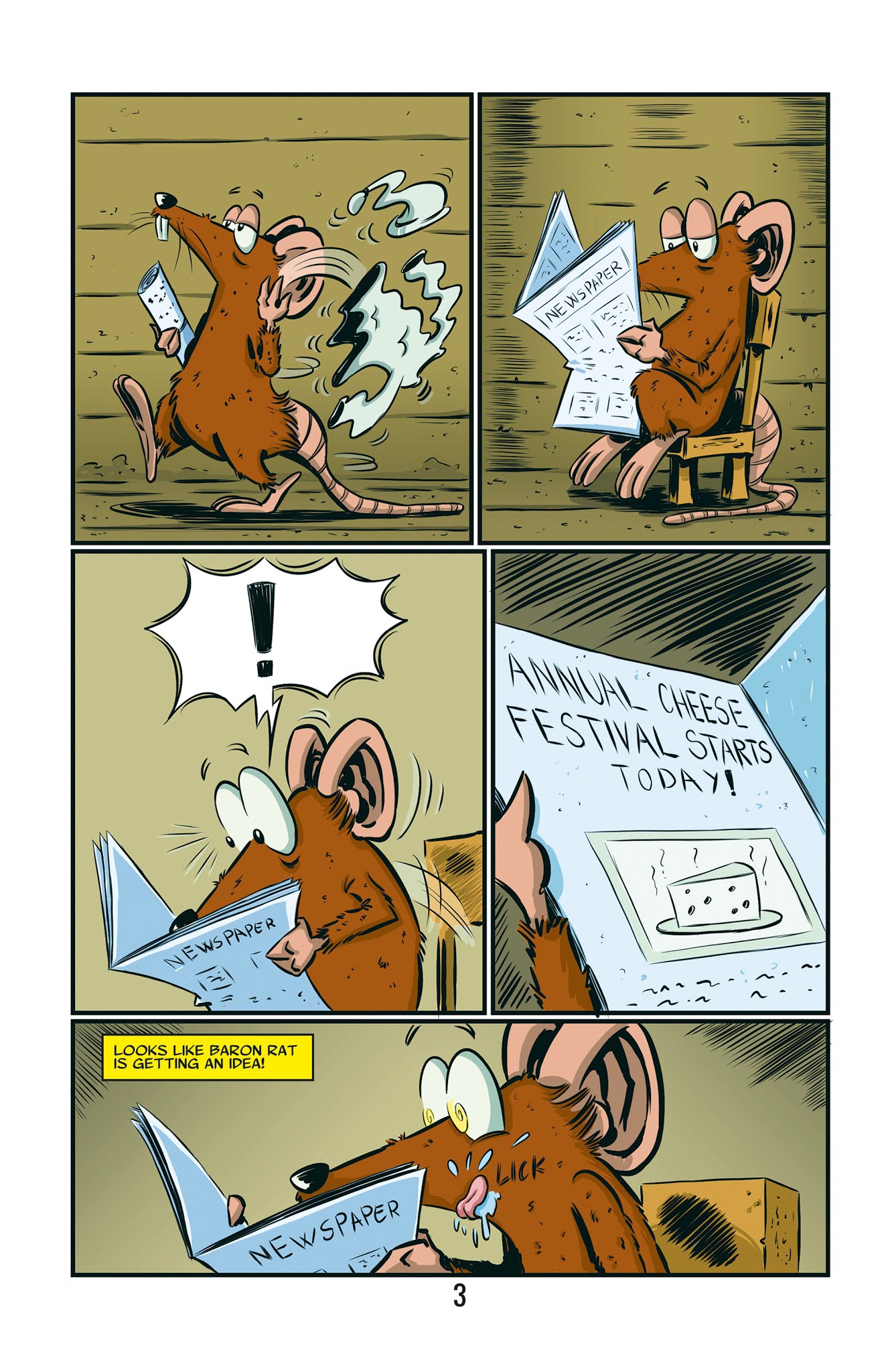 Read online One-Dollar One-Shots: Baron Rat comic -  Issue # Full - 4