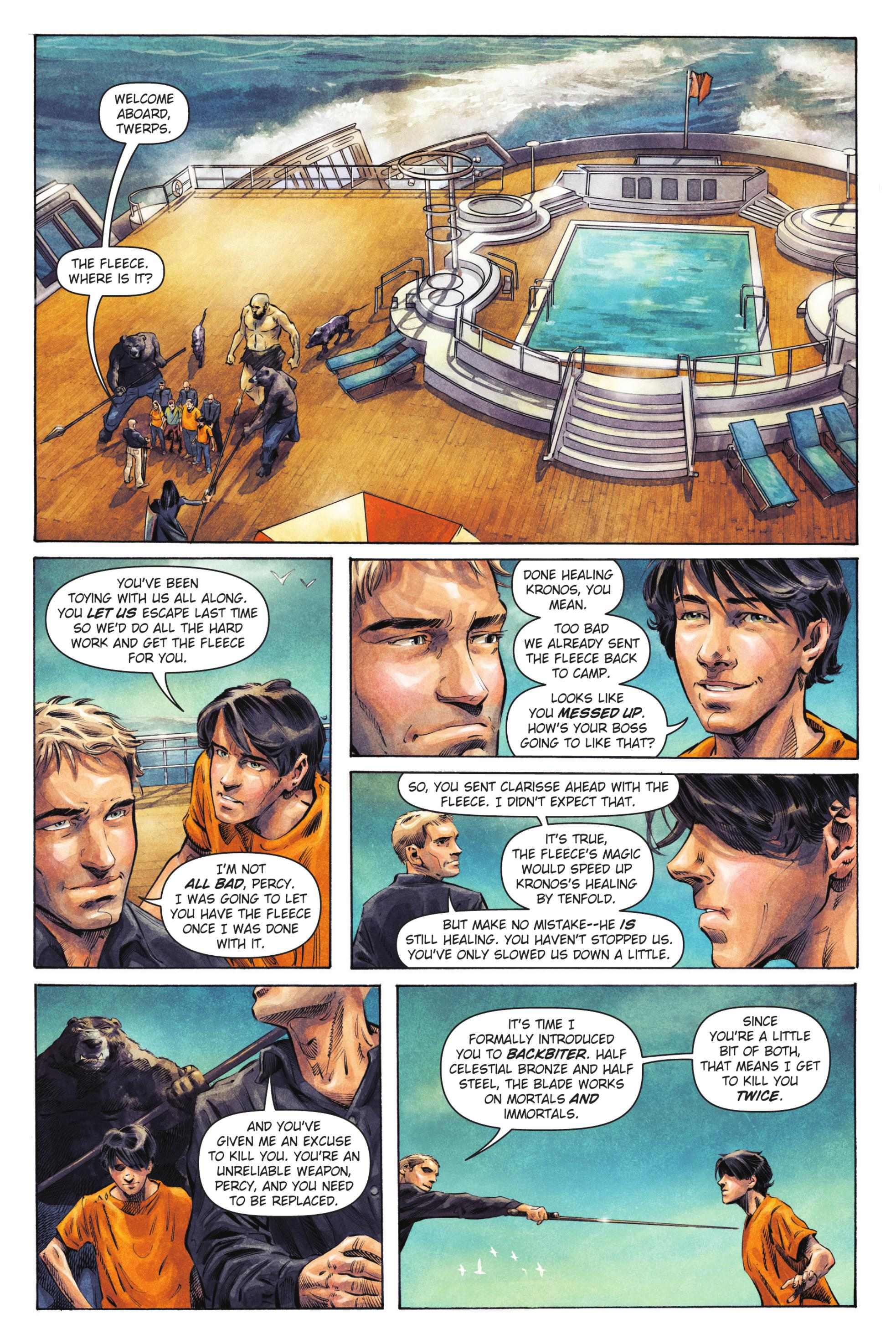 Read online Percy Jackson and the Olympians comic -  Issue # TPB 2 - 111