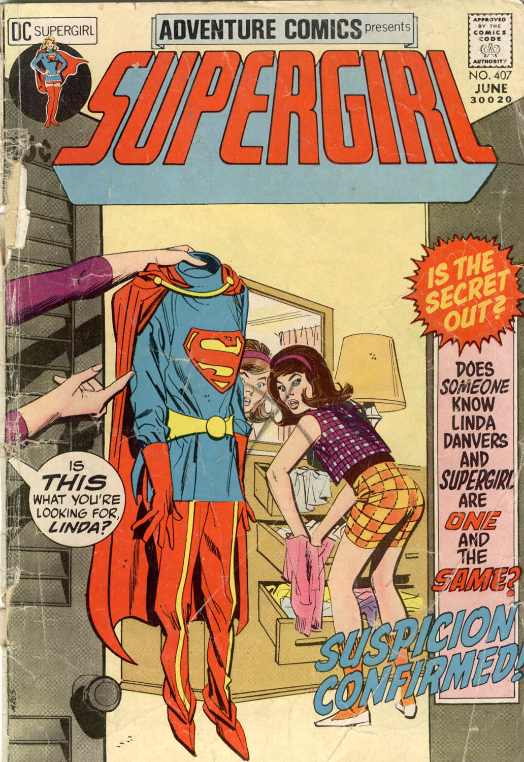 Read online Adventure Comics (1938) comic -  Issue #407 - 1