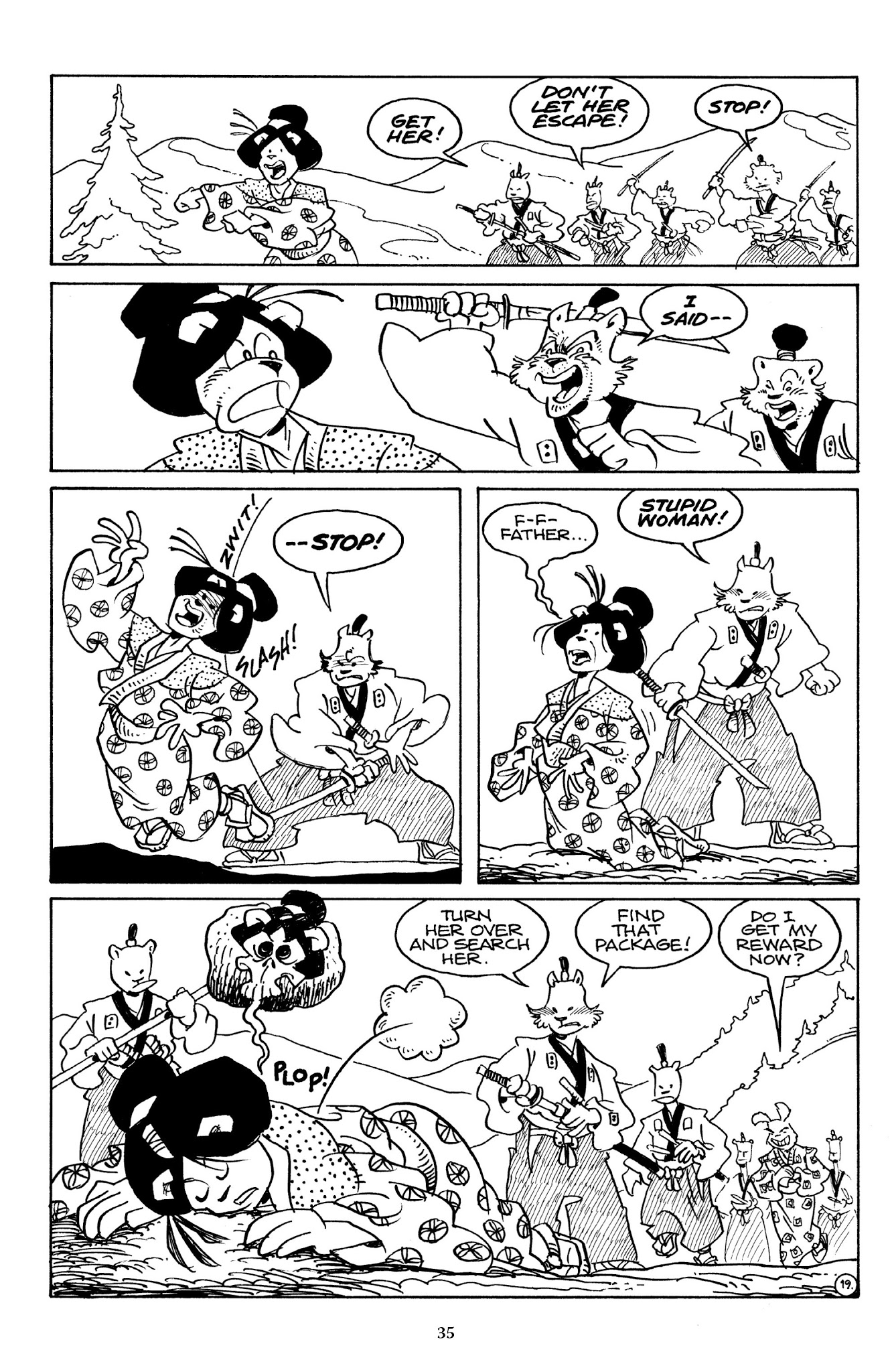 Read online The Usagi Yojimbo Saga comic -  Issue # TPB 5 - 32