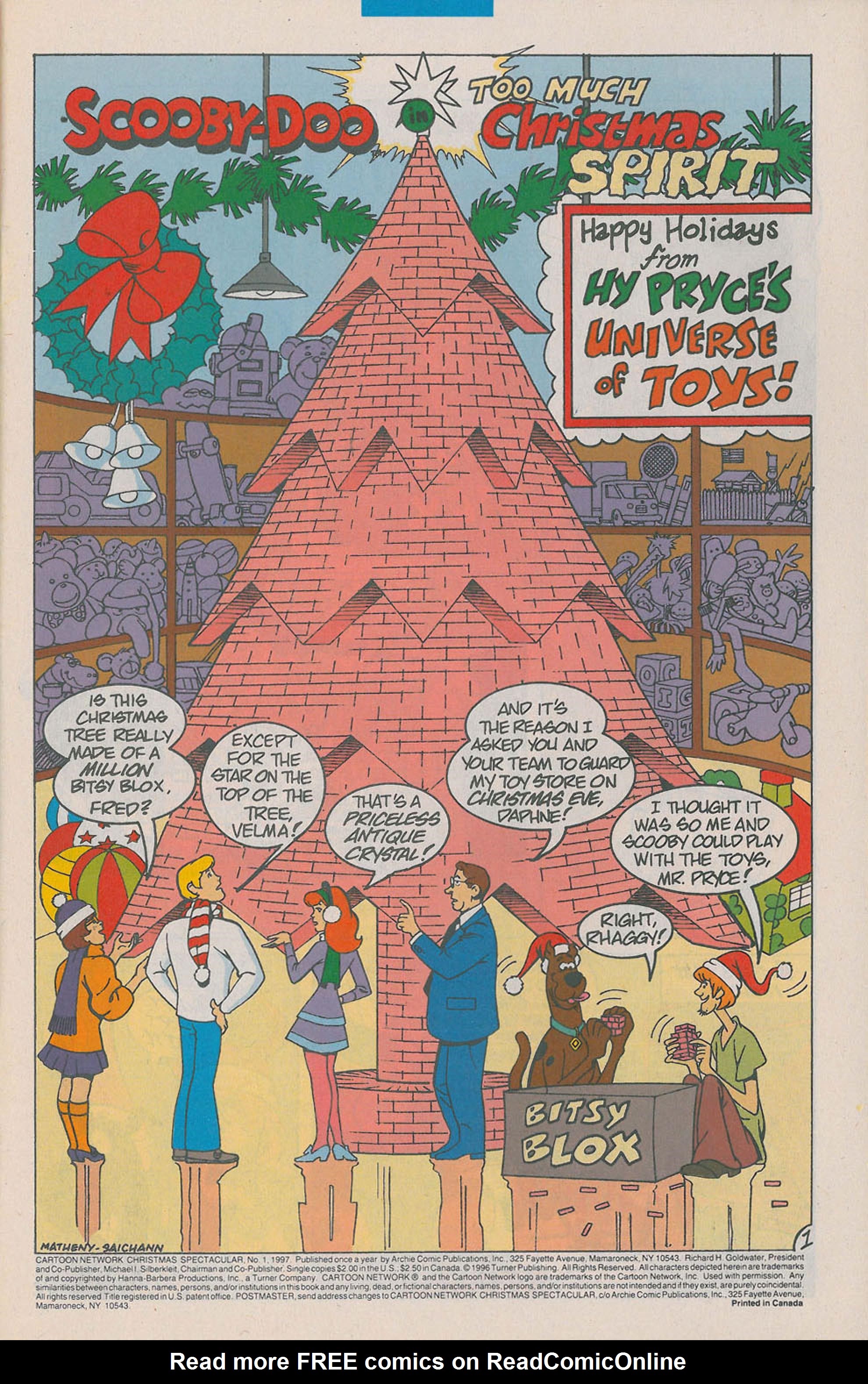 Read online Cartoon Network Christmas Spectacular comic -  Issue # Full - 2
