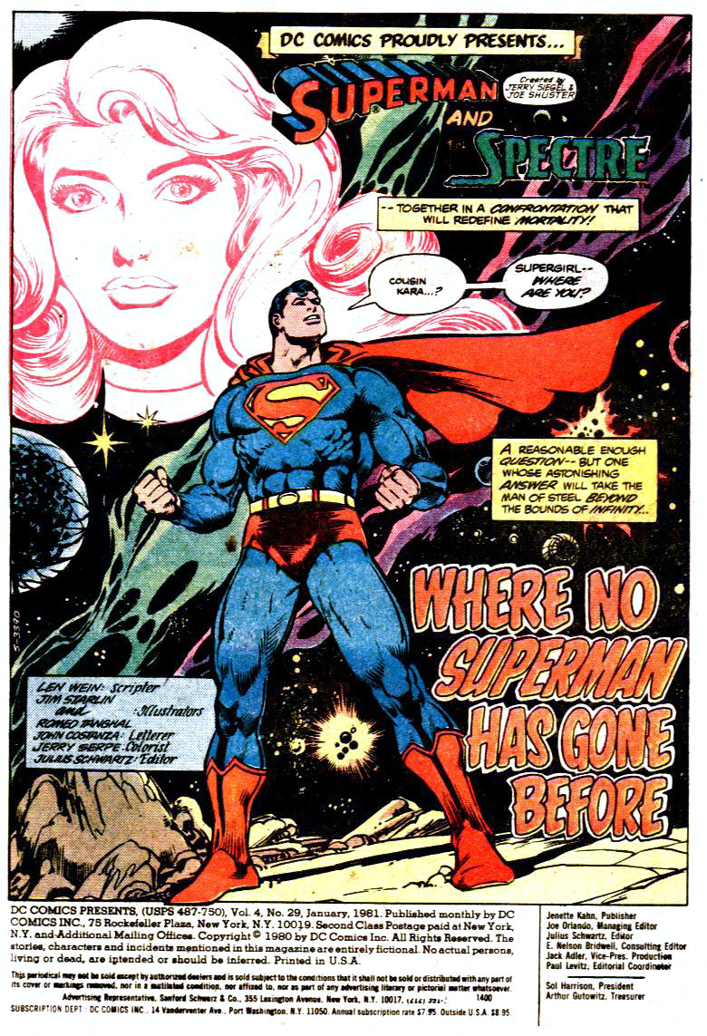 Read online DC Comics Presents comic -  Issue #29 - 2
