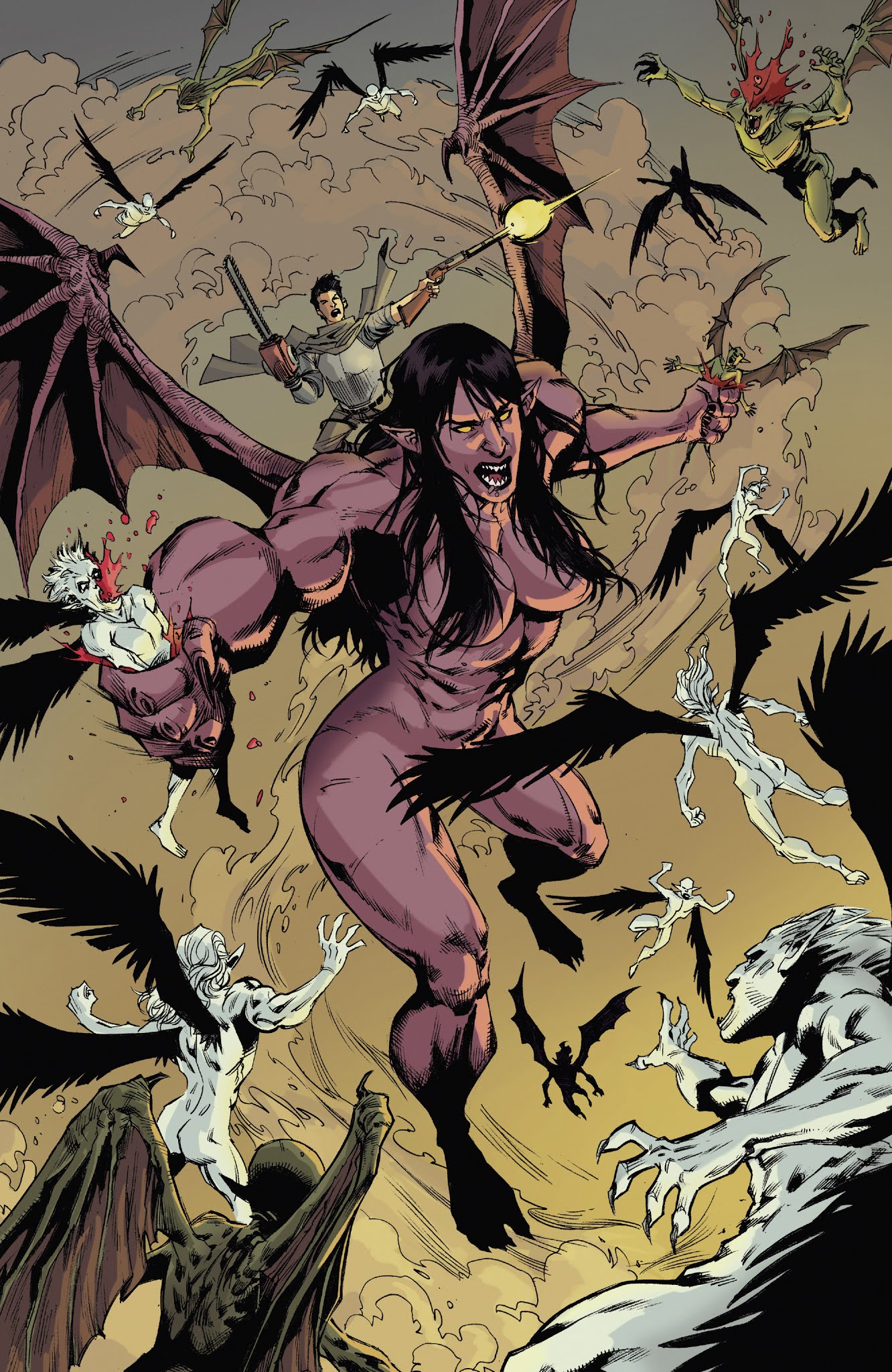 Read online Vampirella/Army of Darkness comic -  Issue #4 - 17