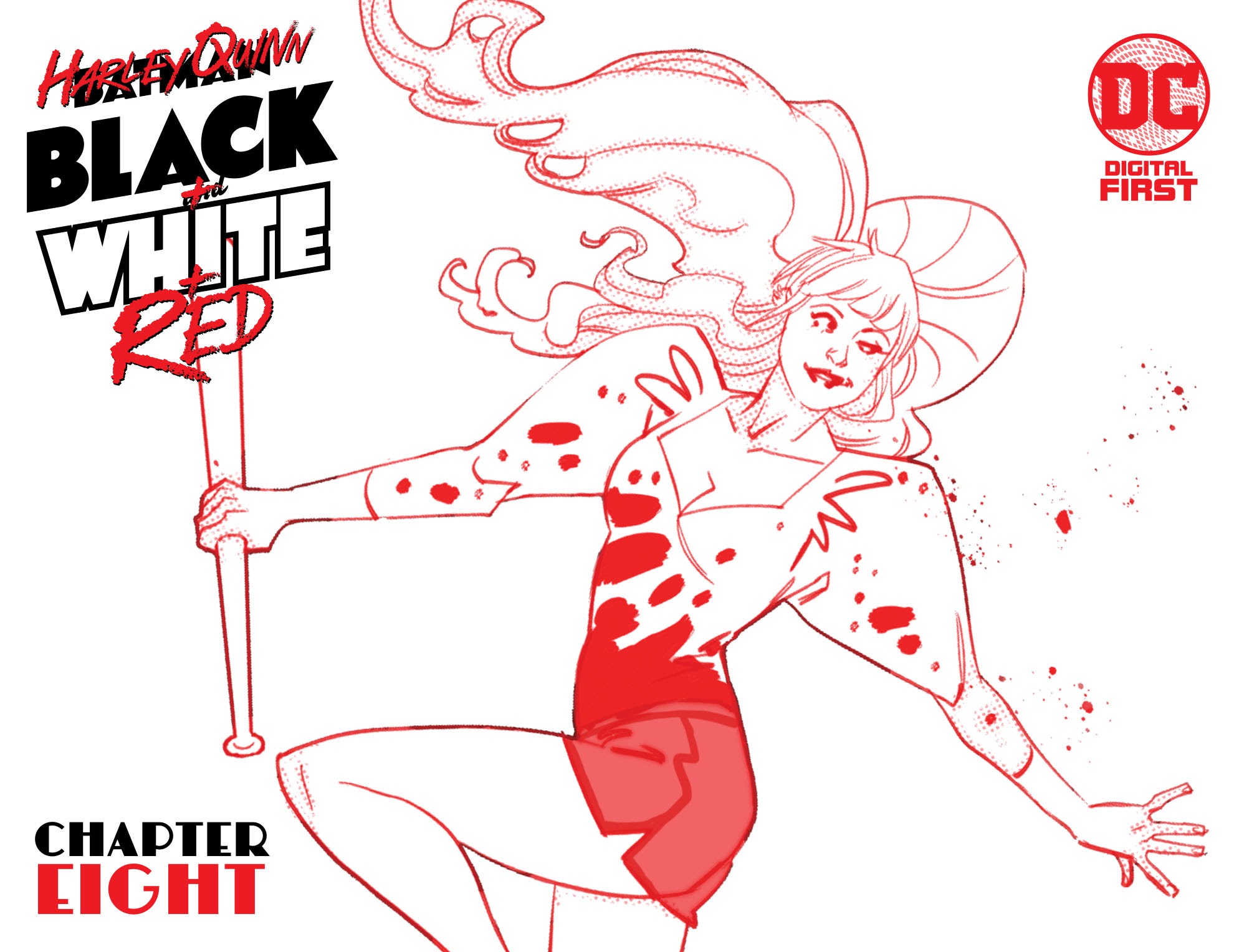 Read online Harley Quinn Black   White   Red comic -  Issue #8 - 1