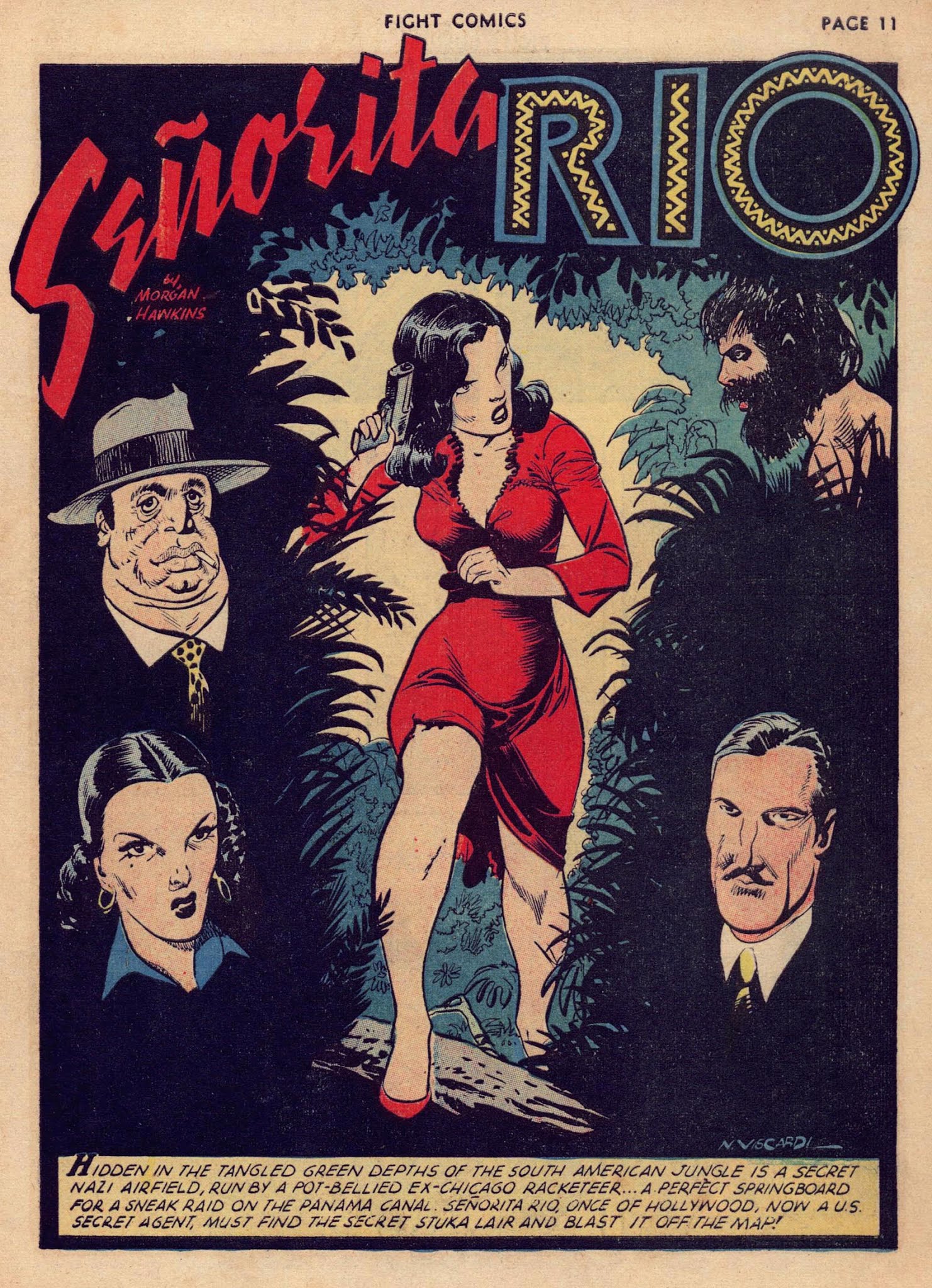 Read online Fight Comics comic -  Issue #24 - 13