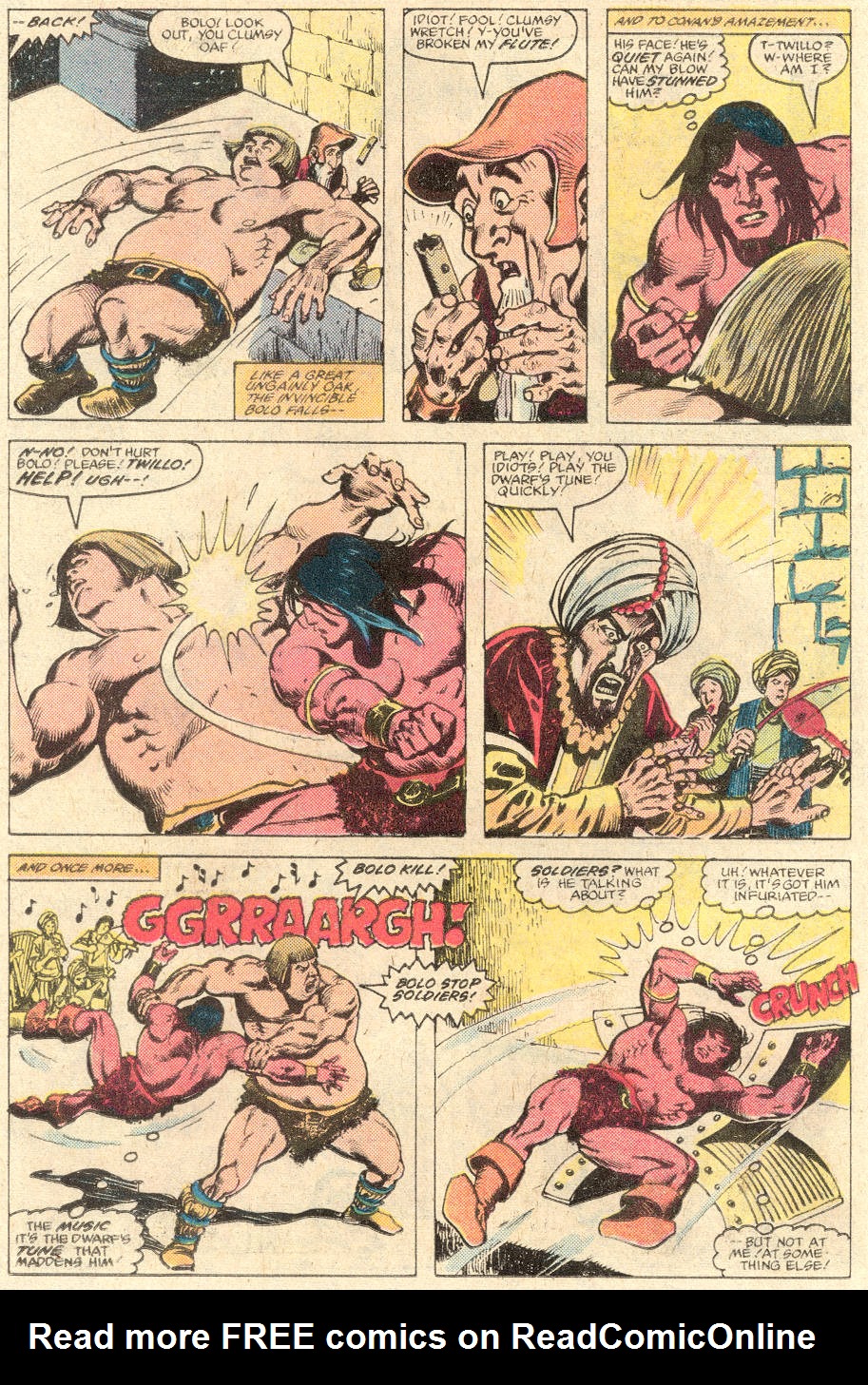 Read online Conan the Barbarian (1970) comic -  Issue #137 - 19