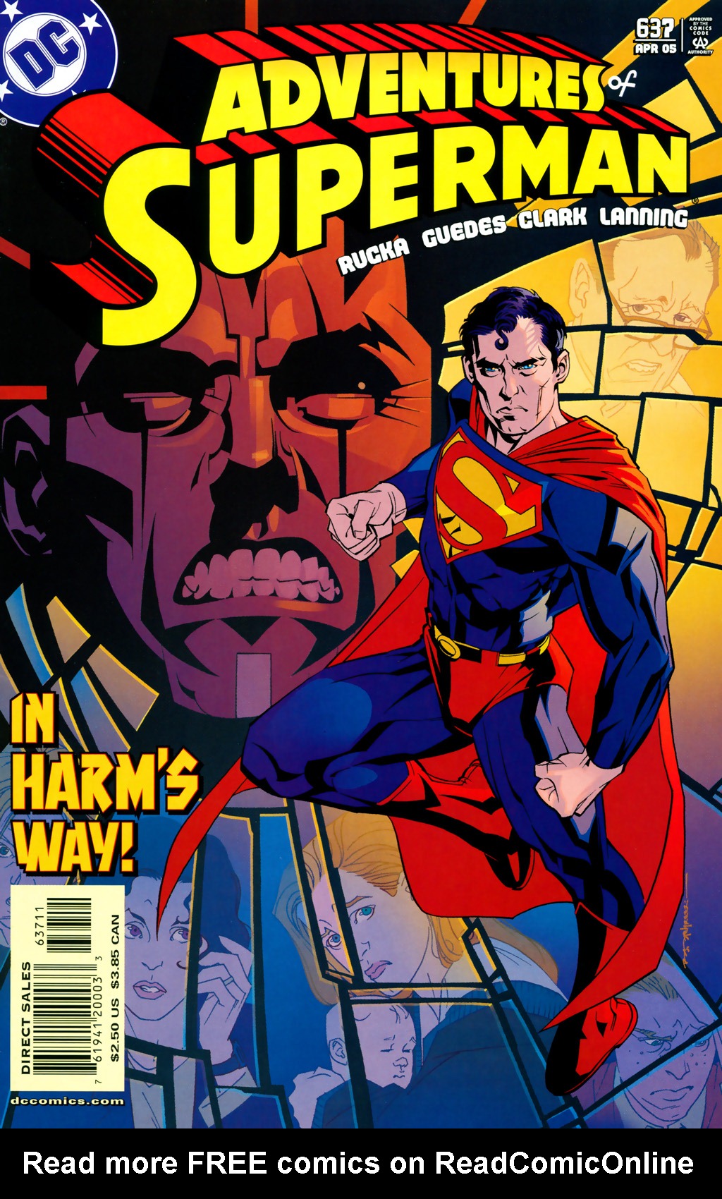 Read online Adventures of Superman (1987) comic -  Issue #637 - 1