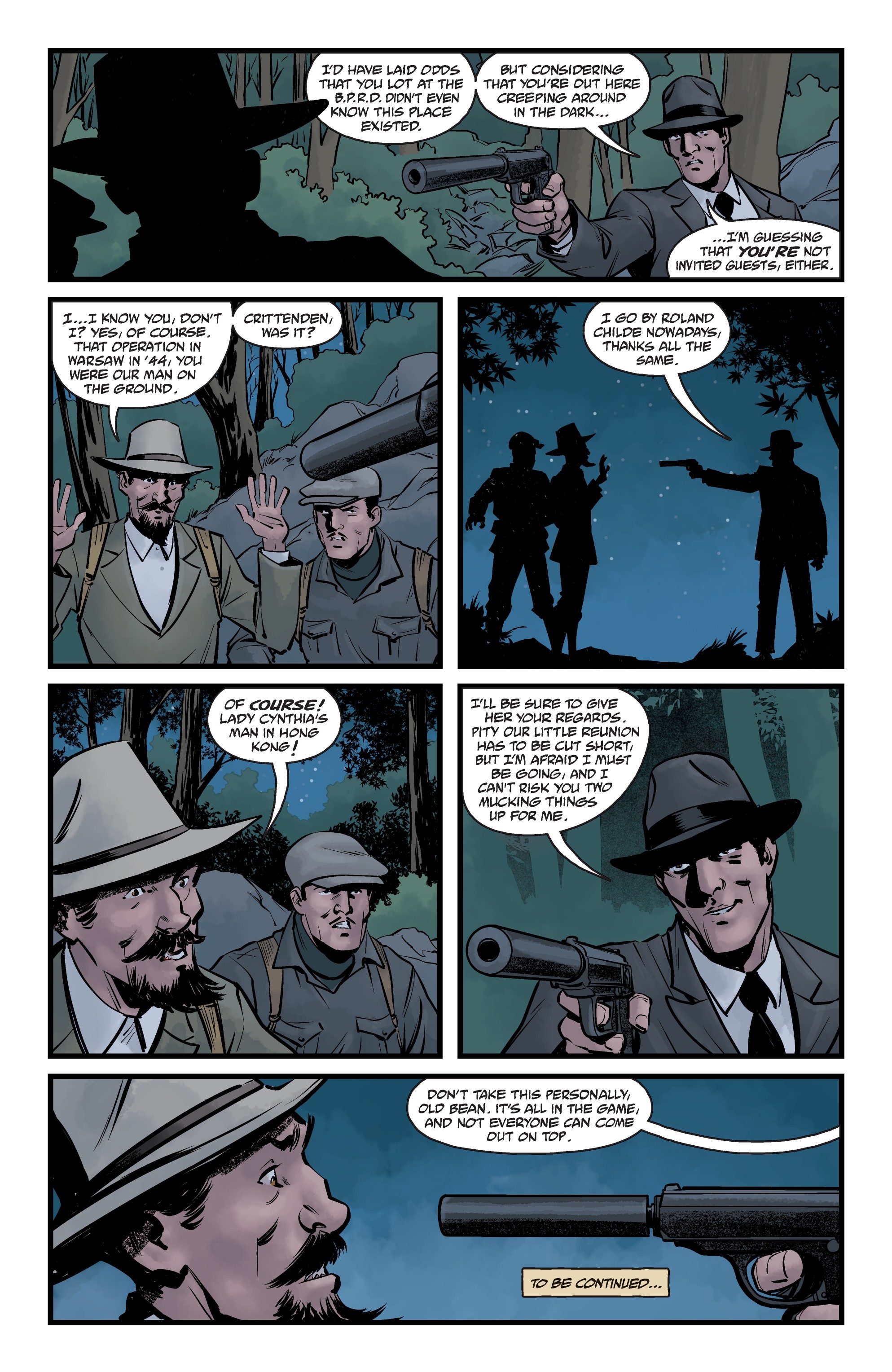 Read online Hellboy and the B.P.R.D. 1956 comic -  Issue #3 - 24