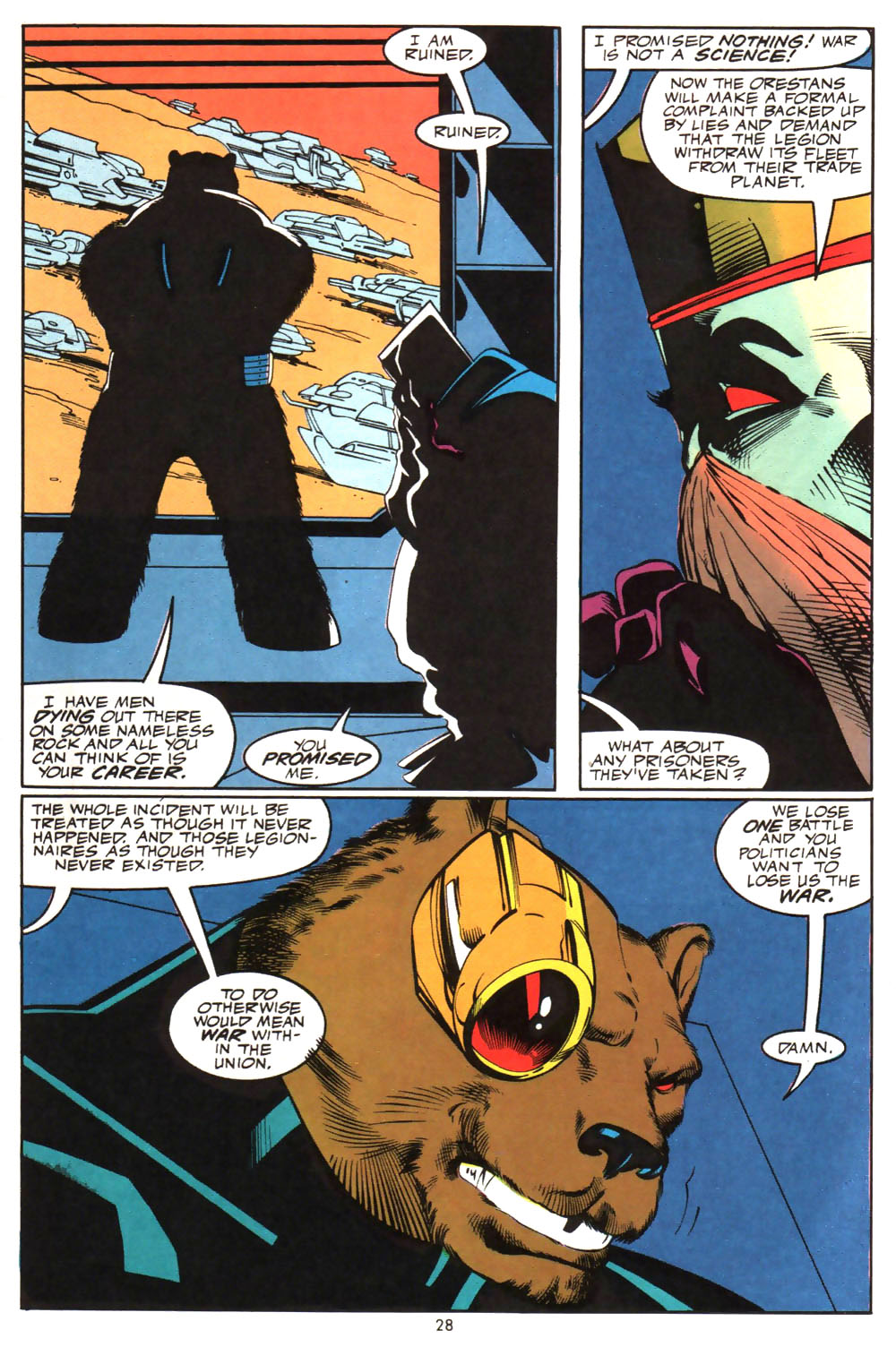 Read online Alien Legion (1987) comic -  Issue #9 - 30