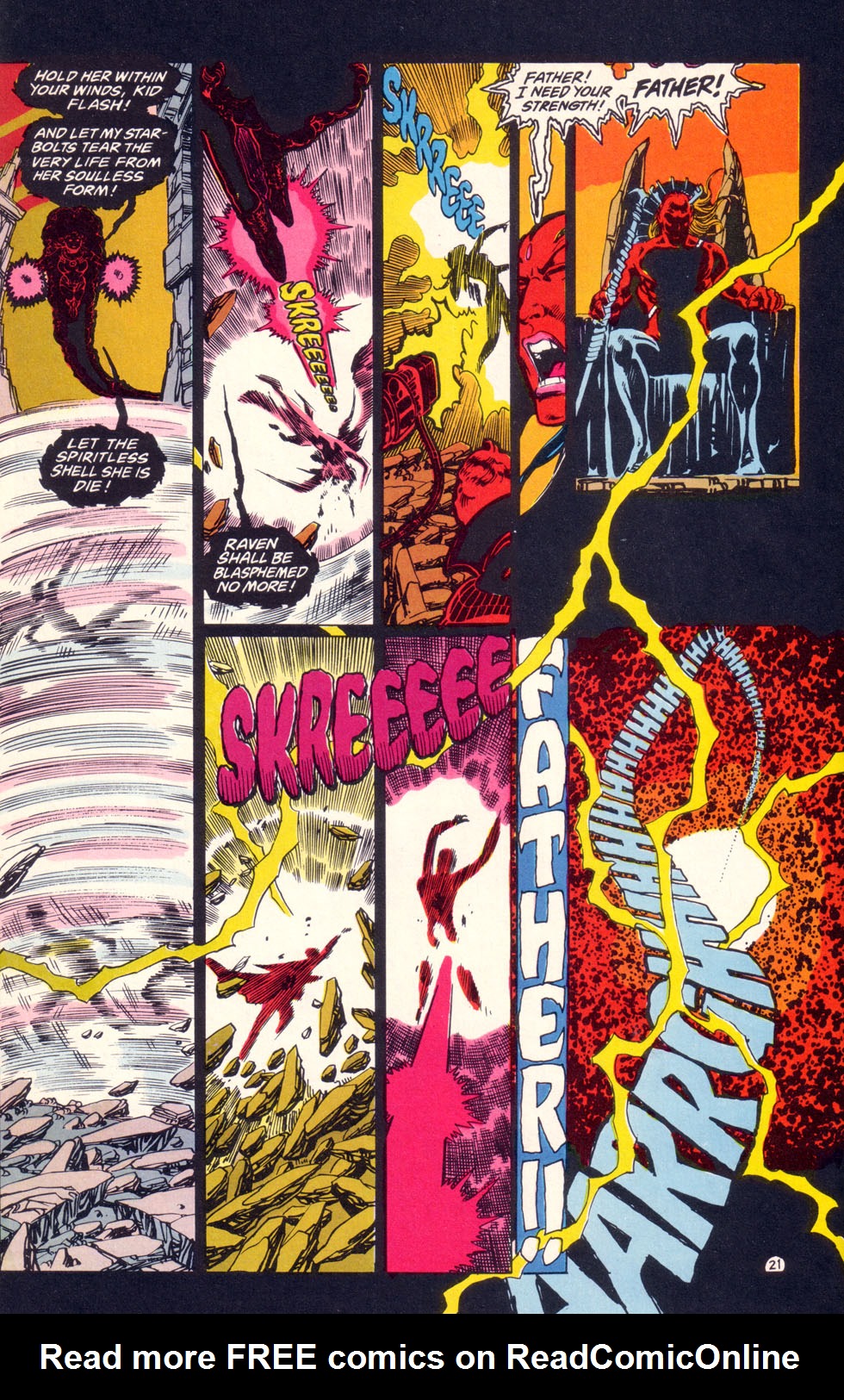 Read online Tales of the Teen Titans comic -  Issue #63 - 22