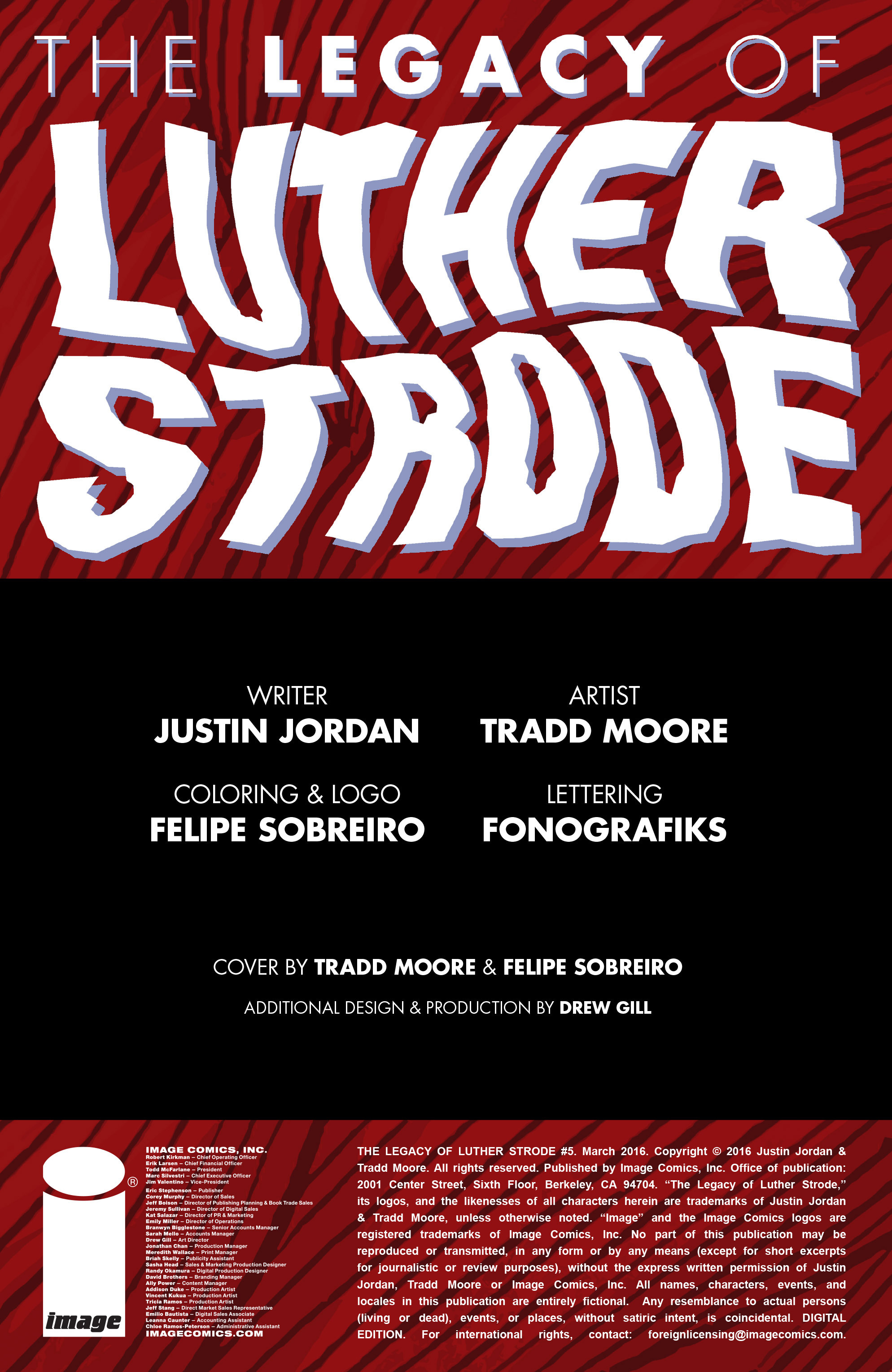 Read online The Legacy of Luther Strode comic -  Issue #5 - 2