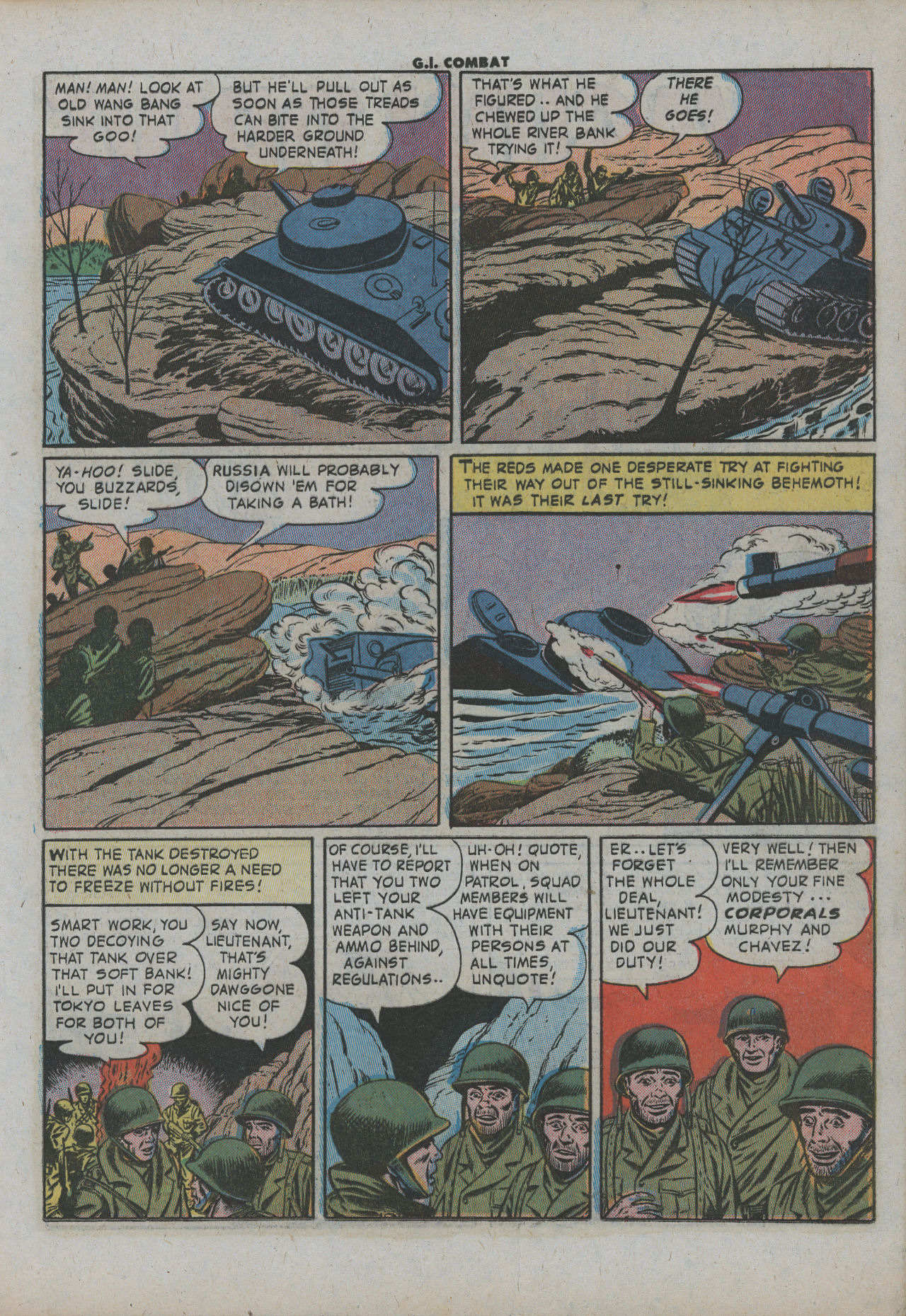 Read online G.I. Combat (1952) comic -  Issue #38 - 18