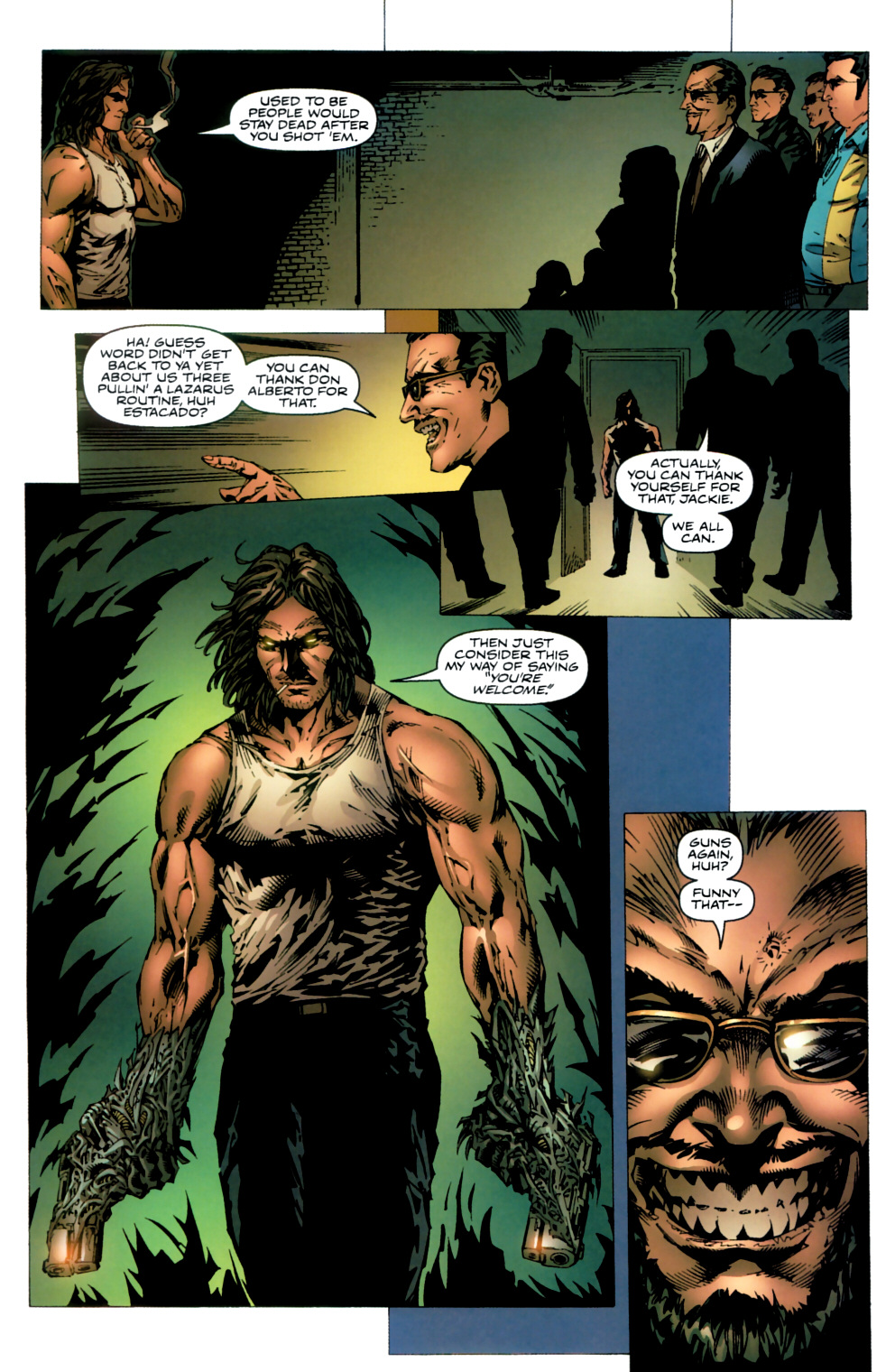 Read online The Darkness (2002) comic -  Issue #16 - 15