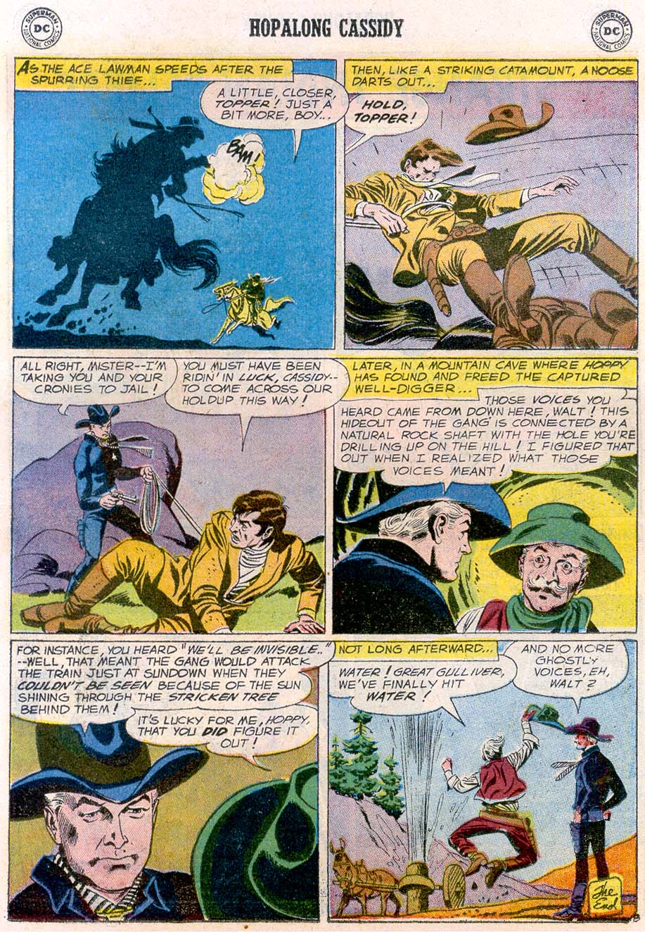Read online Hopalong Cassidy comic -  Issue #129 - 23
