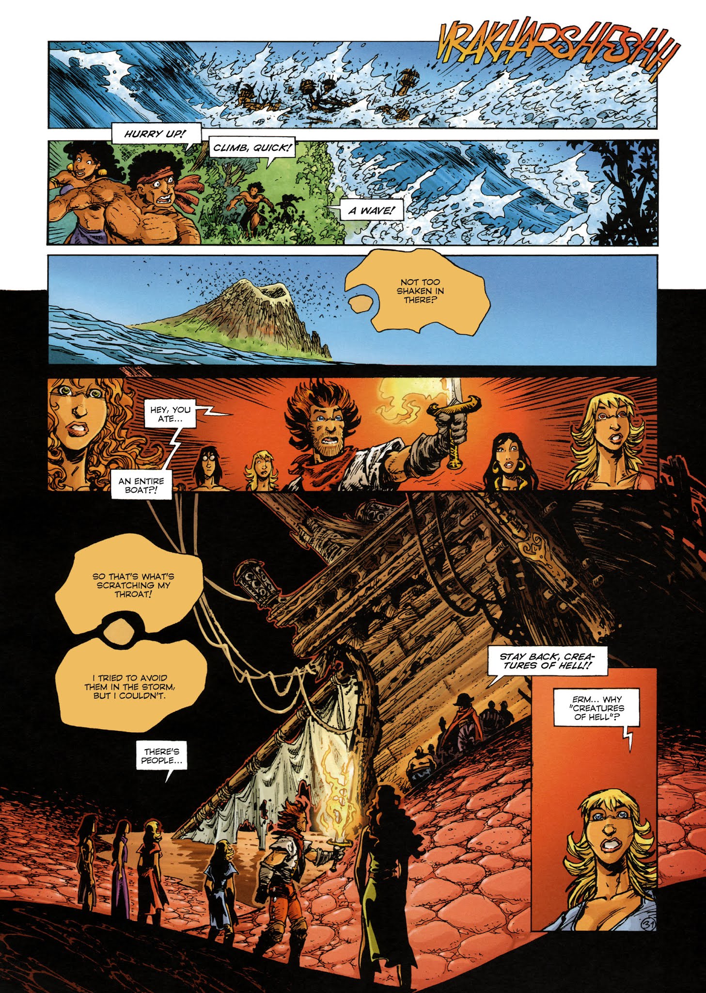 Read online Lanfeust Odyssey comic -  Issue #5 - 35