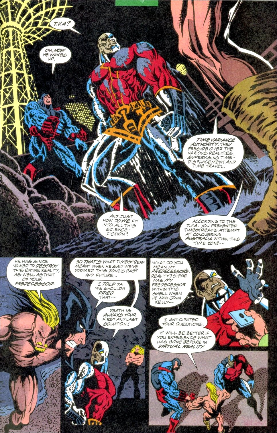 Read online Deathlok (1991) comic -  Issue #31 - 19
