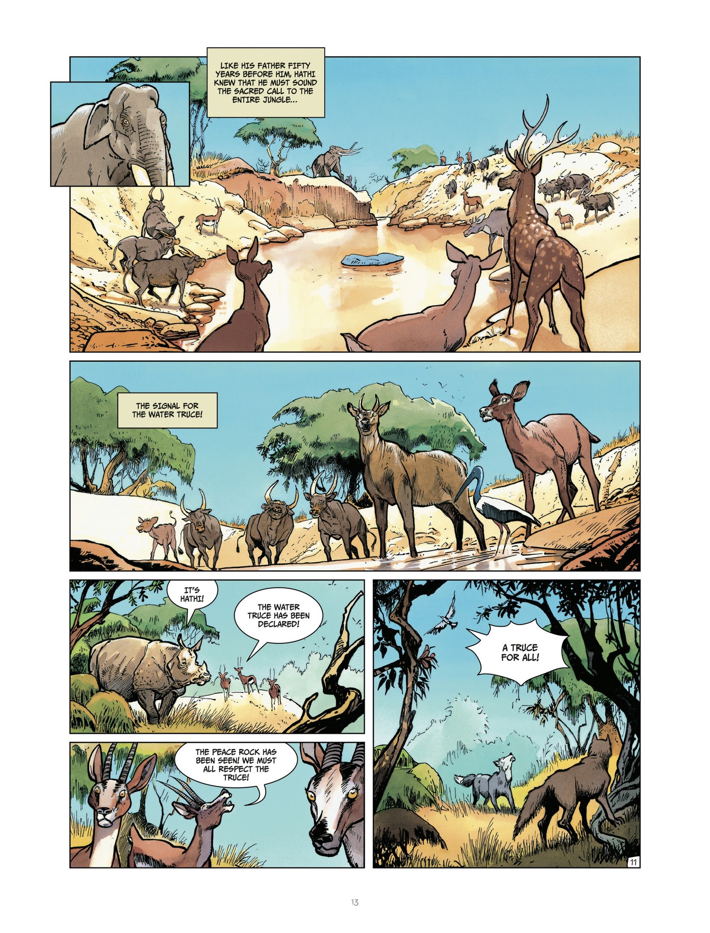 Read online The Last Jungle Book comic -  Issue #2 - 13