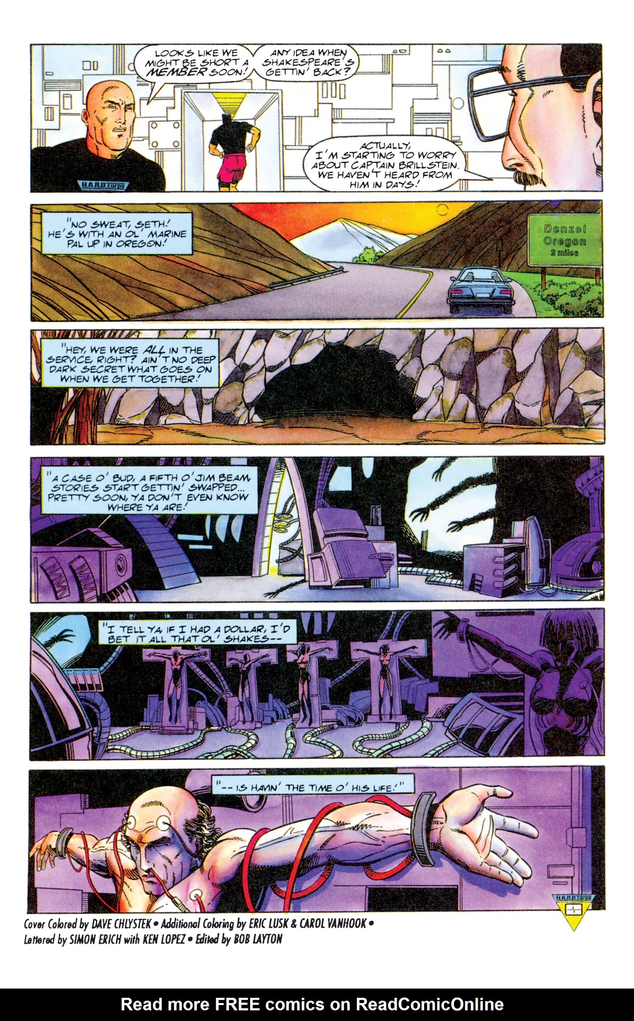 Read online Valiant Masters H.A.R.D. Corps comic -  Issue # TPB - 166
