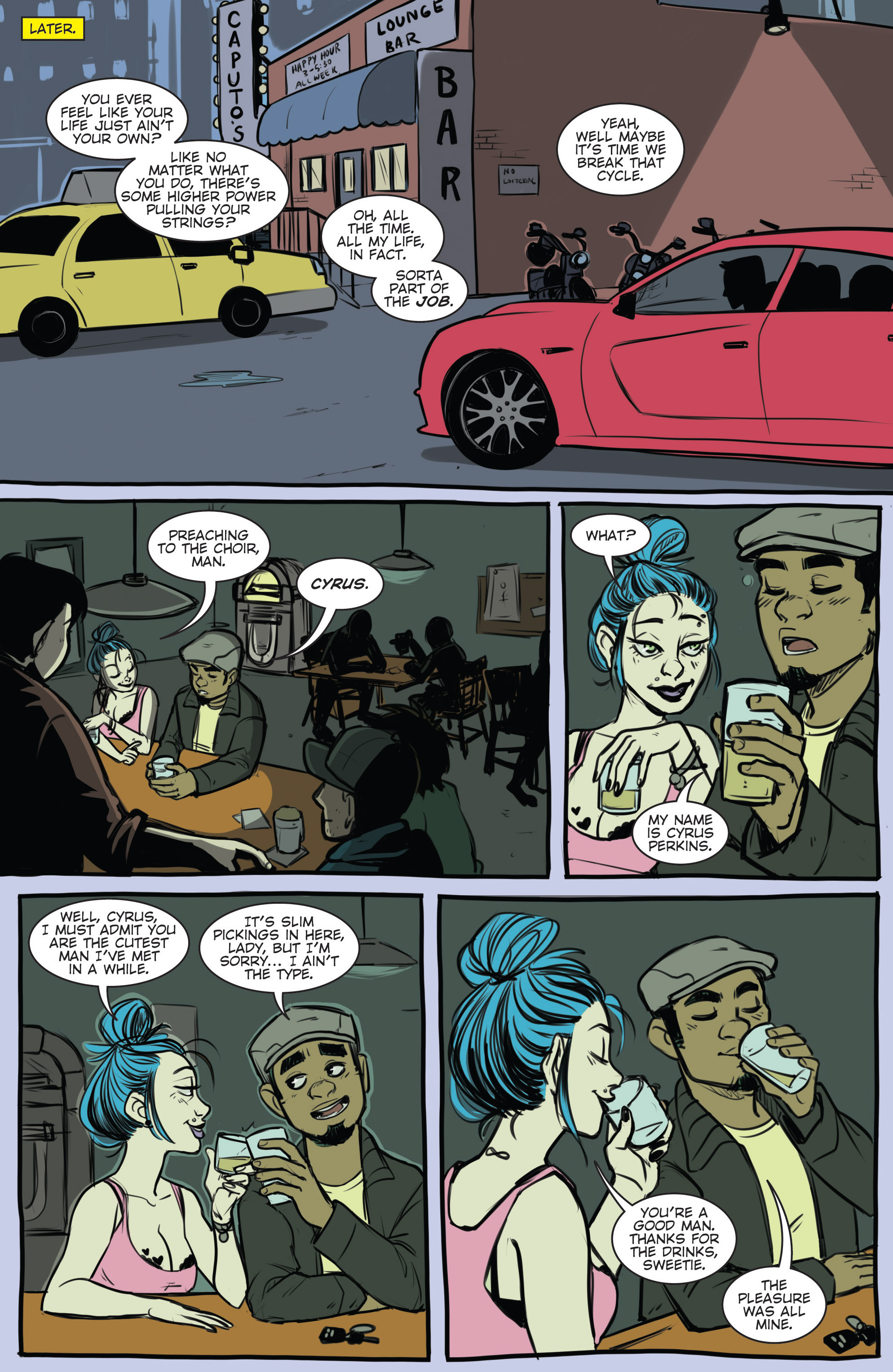 Read online Cyrus Perkins and the Haunted Taxicab comic -  Issue # TPB - 82