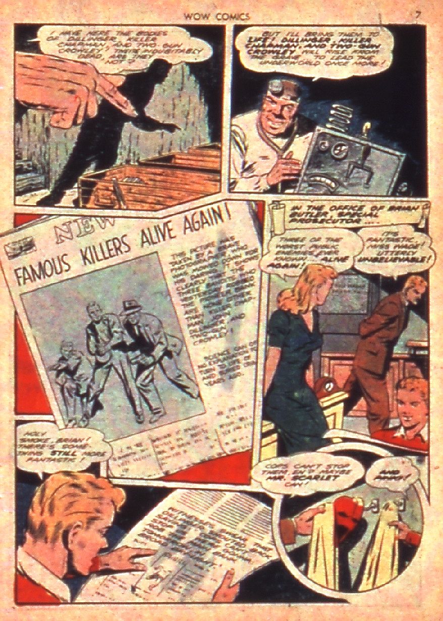 Read online Wow Comics comic -  Issue #8 - 8