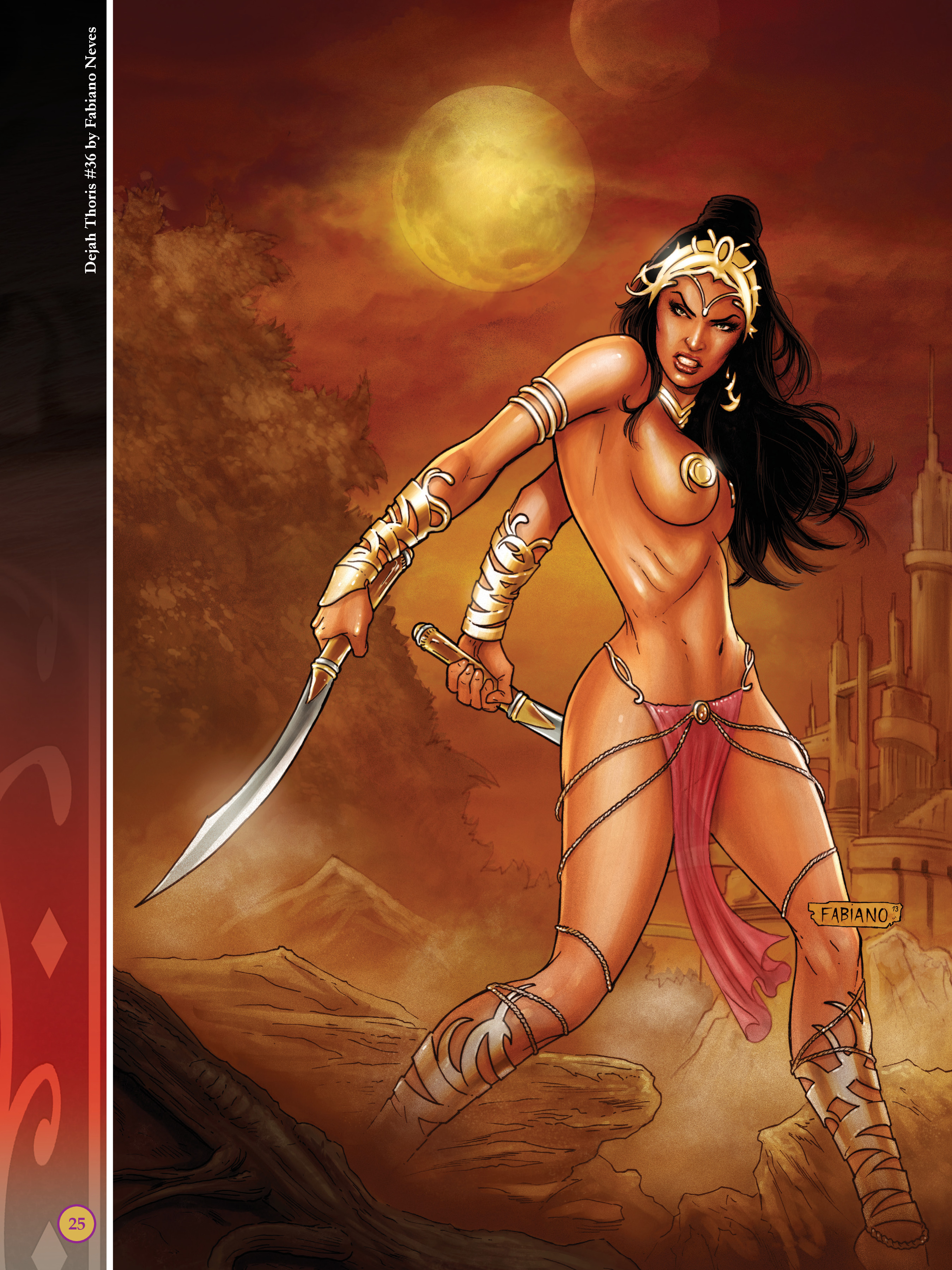 Read online The Art of Dejah Thoris and the Worlds of Mars comic -  Issue # TPB 2 (Part 1) - 24